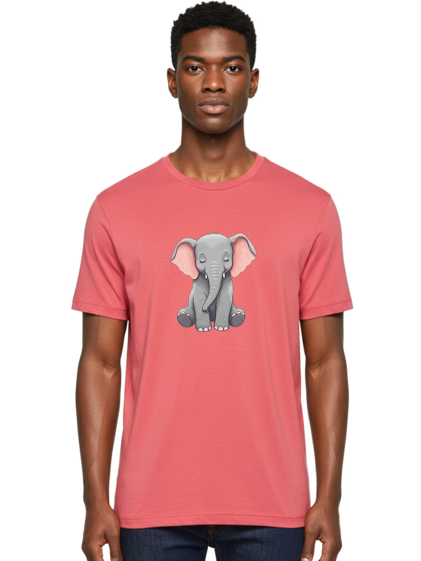 Cute-Elephant Men'S Graphic Tee, 100% Cotton, Comfortable Casual Summer Wear, Machine Washable, Vintage Camera, Old Camera, Antique Camera, Black Camera, Classic Photography, Photography Equipment, Nostalgic Device, Film Camera, Camera Art Bah885