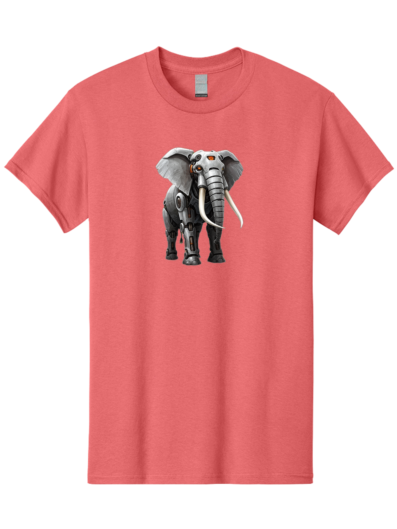 Cybernetic-Elephant Men'S Graphic Tee, 100% Cotton, Comfortable Casual Summer Wear, Machine Washable, Vintage Camera, Old Camera, Antique Camera, Black Camera, Classic Photography, Photography Equipment, Nostalgic Device, Film Camera, Bah888