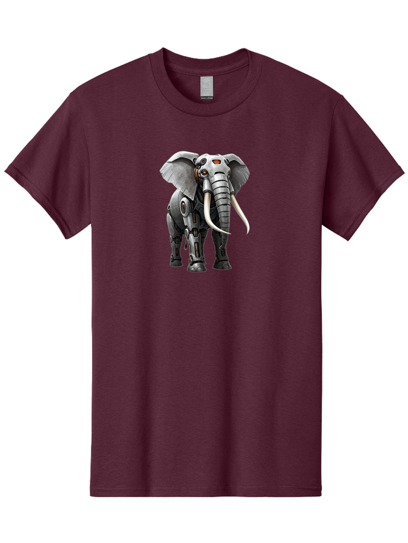Cybernetic-Elephant Men'S Graphic Tee, 100% Cotton, Comfortable Casual Summer Wear, Machine Washable, Vintage Camera, Old Camera, Antique Camera, Black Camera, Classic Photography, Photography Equipment, Nostalgic Device, Film Camera, Bah888