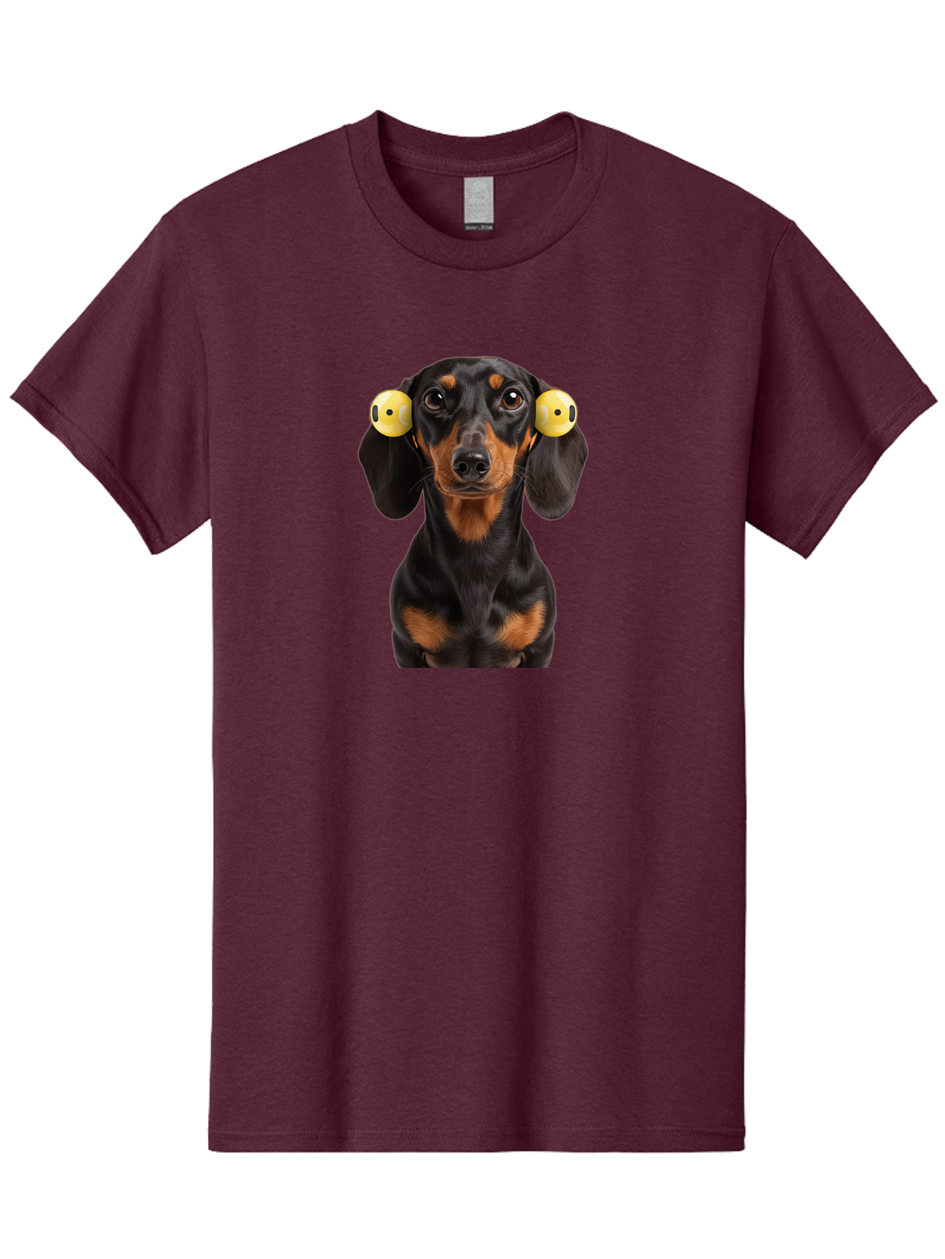 Dachshund-With-Tennis-Balls Men'S Graphic Tee, 100% Cotton, Comfortable Casual Summer Wear, Machine Washable, Vintage Camera, Old Camera, Antique Camera, Black Camera, Classic Photography, Photography Equipment, Nostalgic Device, Film Camera, Bah893