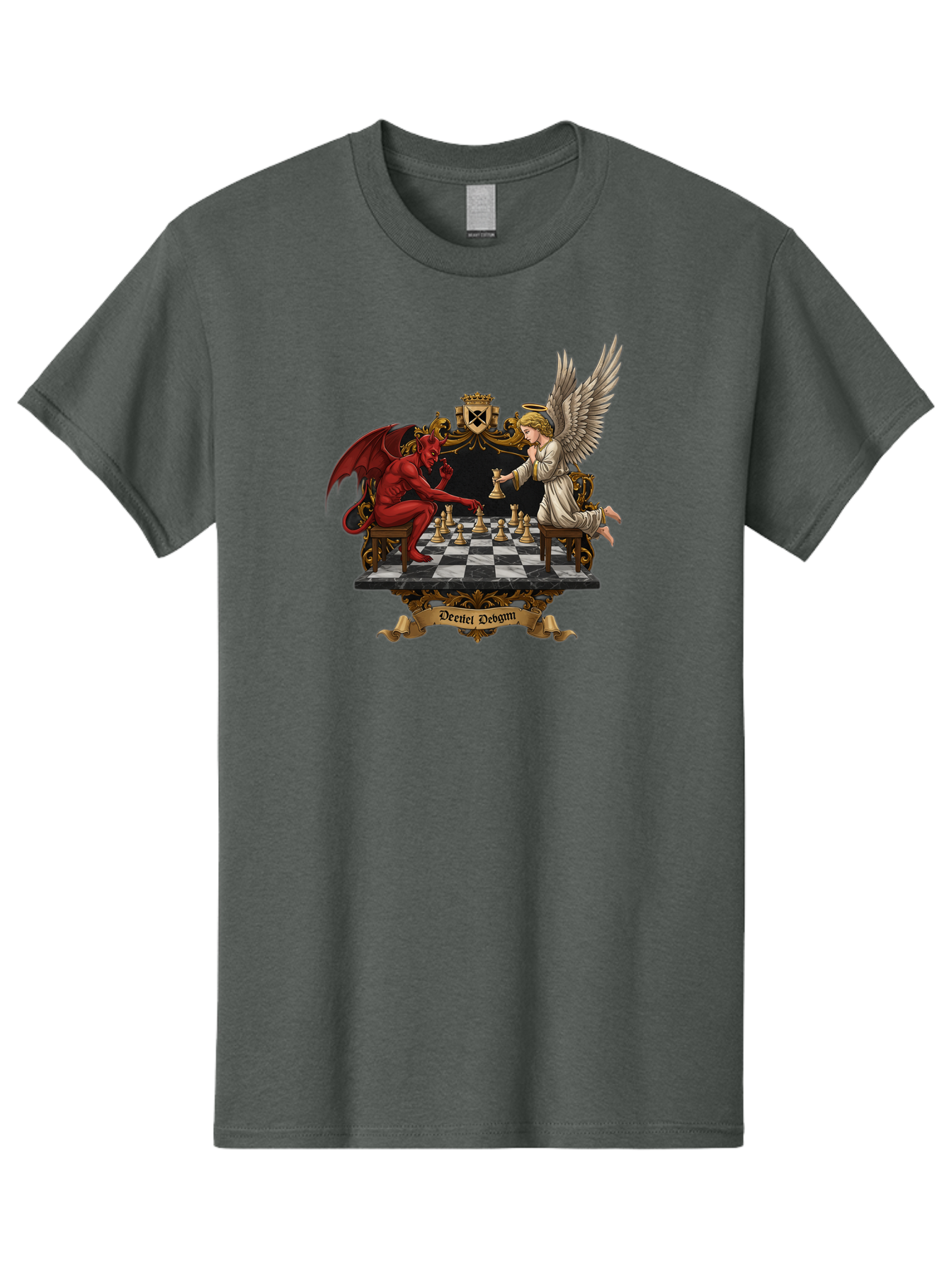 Deiiel-Debgmi-Chess Men'S Graphic Tee, 100% Cotton, Comfortable Casual Summer Wear, Machine Washable, Vintage Camera, Old Camera, Antique Camera, Black Camera, Classic Photography, Photography Equipment, Nostalgic Device, Film Camera, Bah896