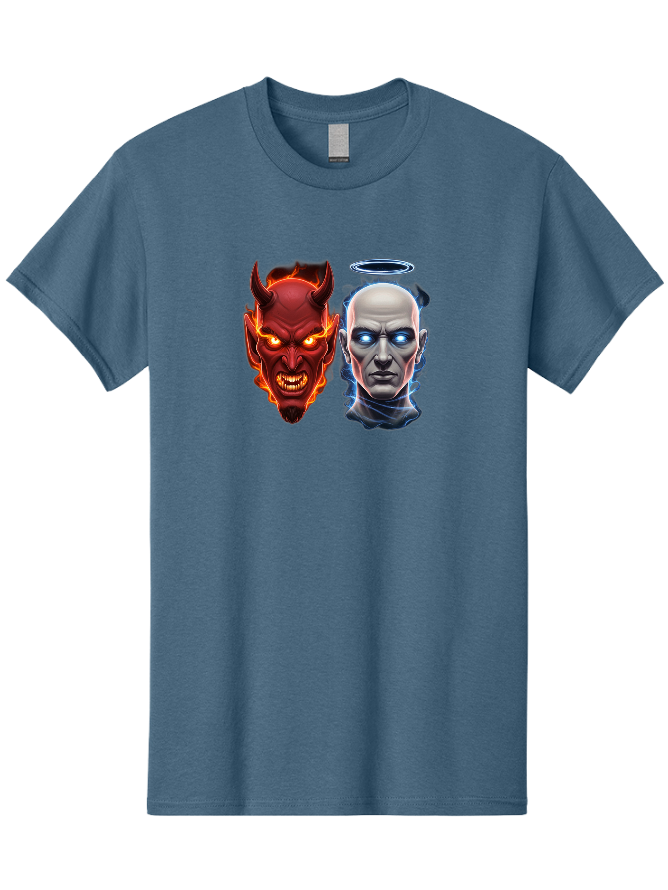 Devil-And-Angel Men'S Graphic Tee, 100% Cotton, Comfortable Casual Summer Wear, Machine Washable, Vintage Camera, Old Camera, Antique Camera, Black Camera, Classic Photography, Photography Equipment, Nostalgic Device, Film Camera, Camera Art Bah899