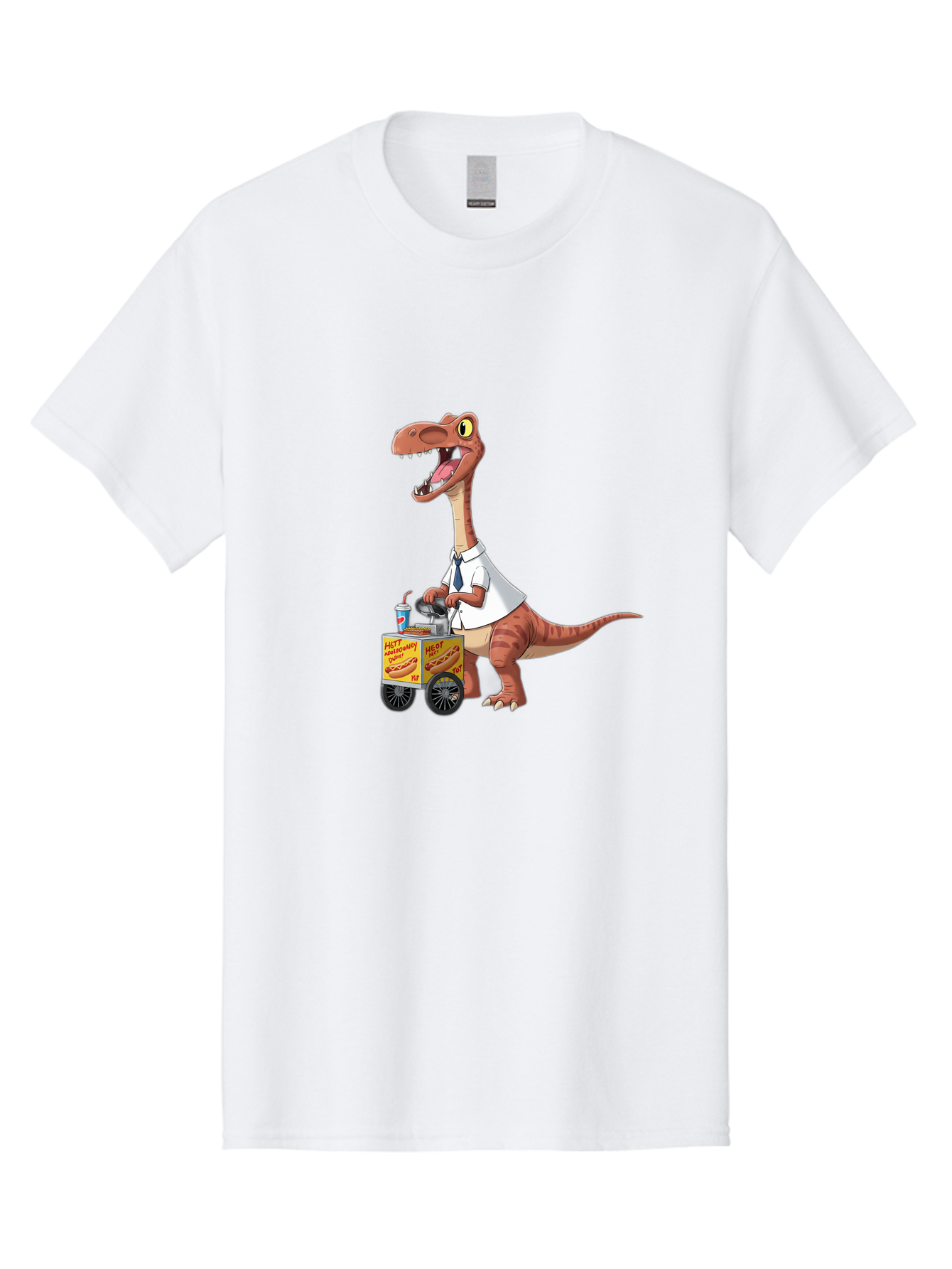 Dino-Hot-Dog-Cart Men'S Graphic Tee, 100% Cotton, Comfortable Casual Summer Wear, Machine Washable, Vintage Camera, Old Camera, Antique Camera, Black Camera, Classic Photography, Photography Equipment, Nostalgic Device, Film Camera, Camera Art Bah911