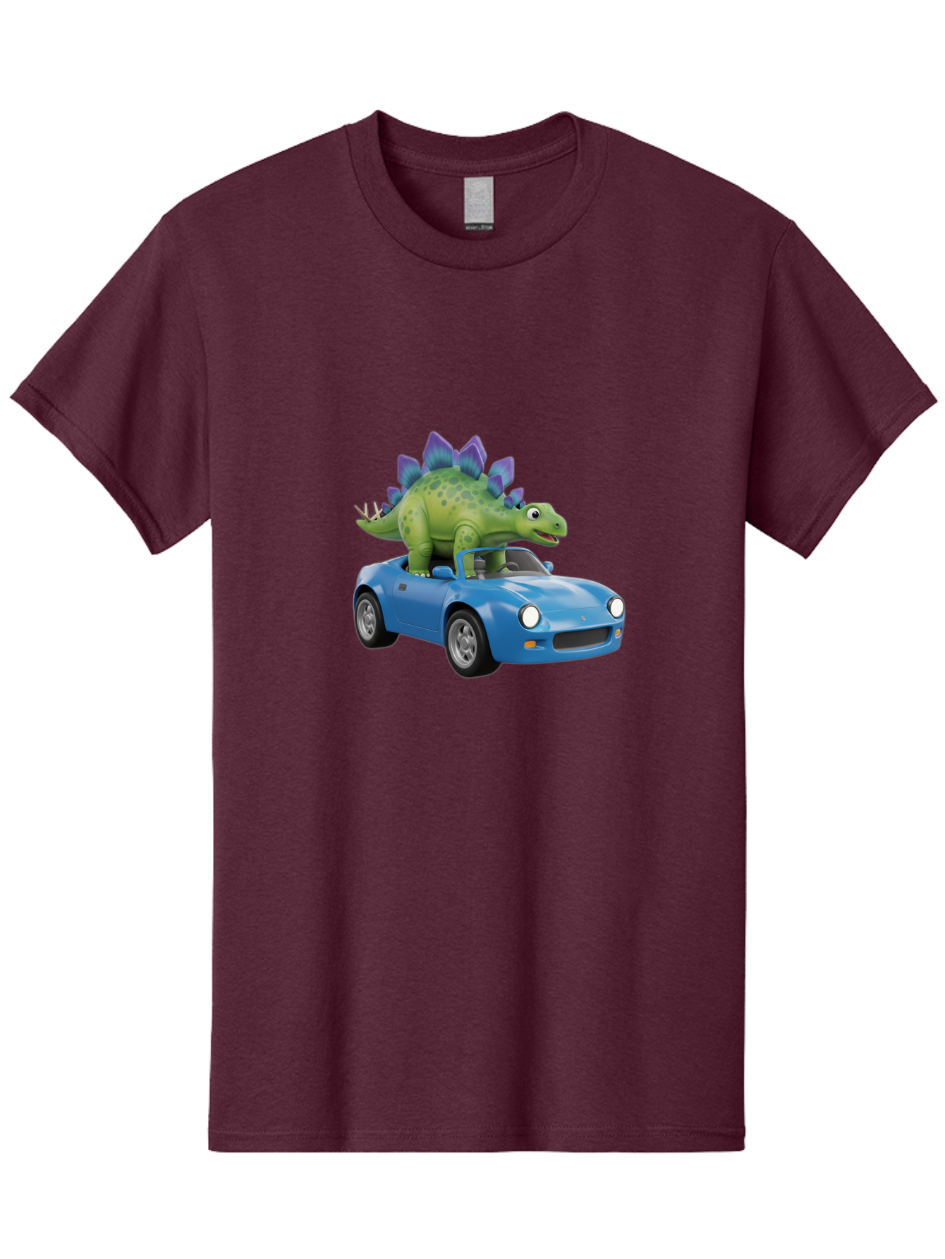 Dino-In-Blue-Car Men'S Graphic Tee, 100% Cotton, Comfortable Casual Summer Wear, Machine Washable, Vintage Camera, Old Camera, Antique Camera, Black Camera, Classic Photography, Photography Equipment, Nostalgic Device, Film Camera, Camera Art Bah914