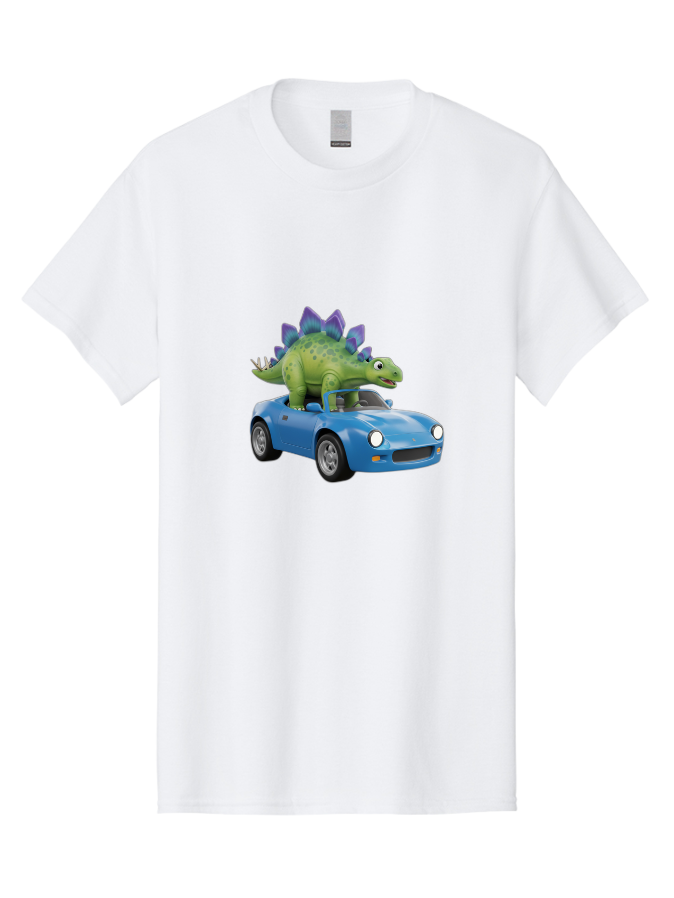 Dino-In-Blue-Car Men'S Graphic Tee, 100% Cotton, Comfortable Casual Summer Wear, Machine Washable, Vintage Camera, Old Camera, Antique Camera, Black Camera, Classic Photography, Photography Equipment, Nostalgic Device, Film Camera, Camera Art Bah914