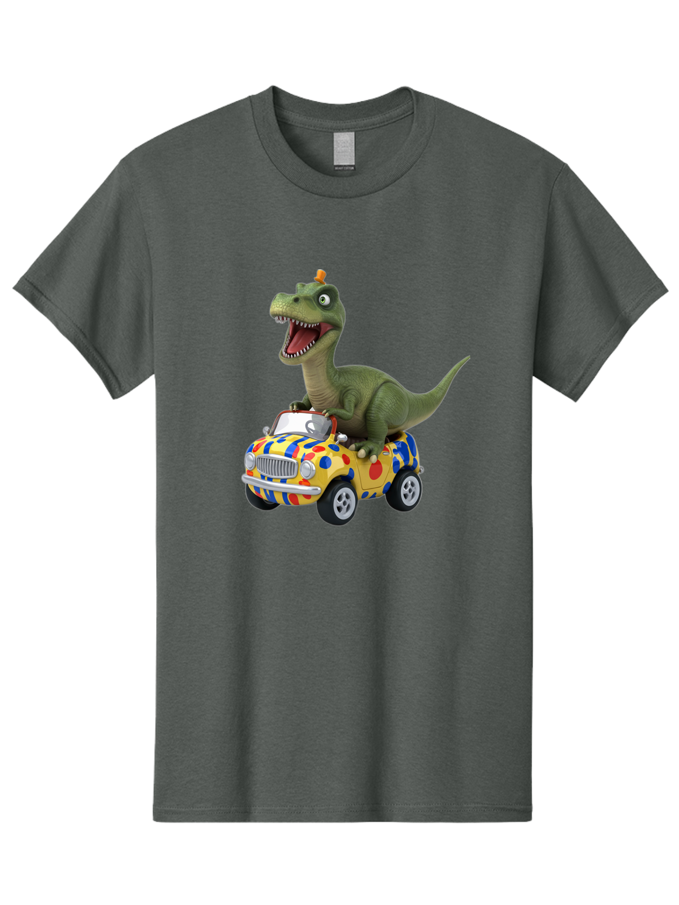 Dino-In-Car Men'S Graphic Tee, 100% Cotton, Comfortable Casual Summer Wear, Machine Washable, Vintage Camera, Old Camera, Antique Camera, Black Camera, Classic Photography, Photography Equipment, Nostalgic Device, Film Camera, Camera Art Bah915