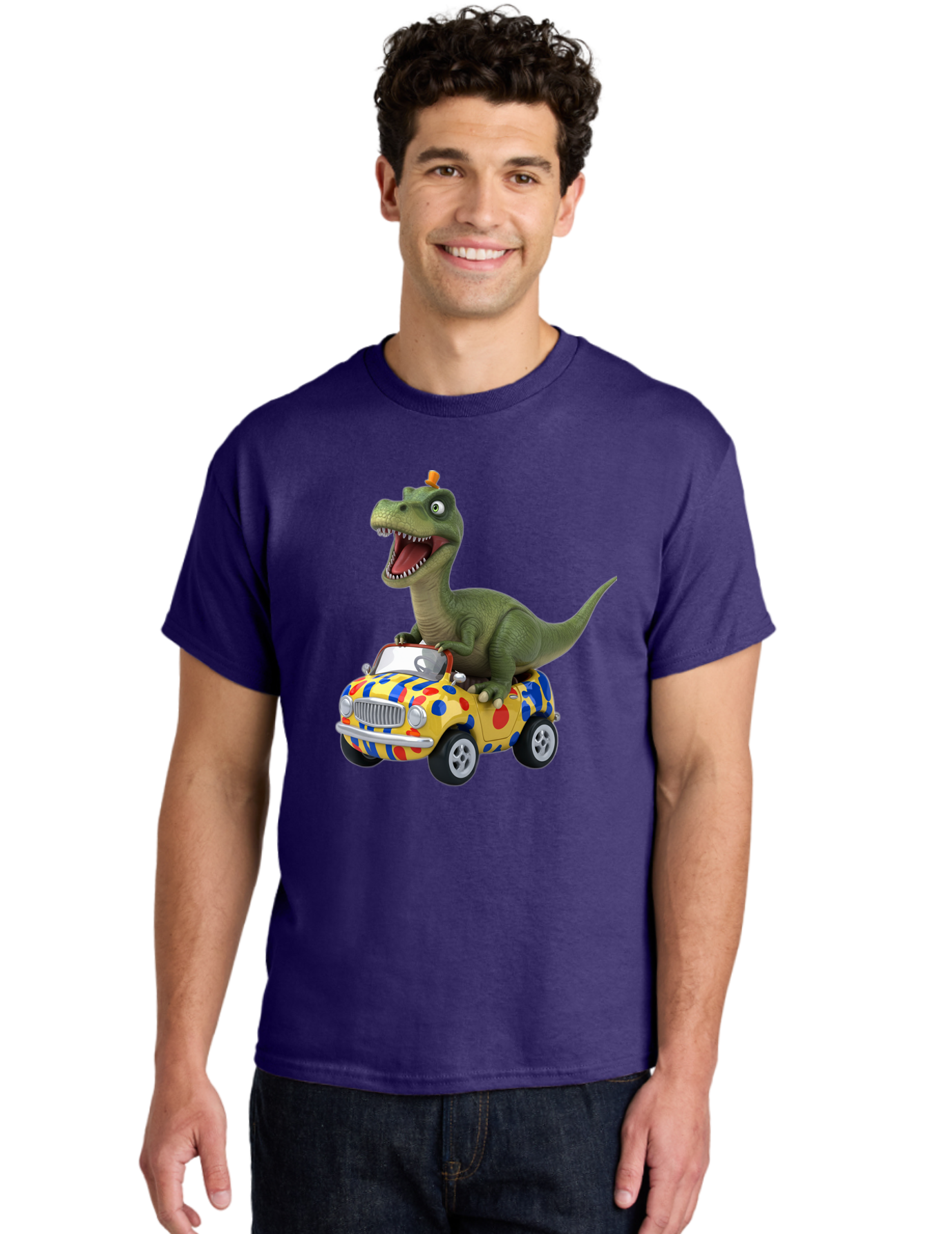 Dino-In-Car Men'S Graphic Tee, 100% Cotton, Comfortable Casual Summer Wear, Machine Washable, Vintage Camera, Old Camera, Antique Camera, Black Camera, Classic Photography, Photography Equipment, Nostalgic Device, Film Camera, Camera Art Bah915