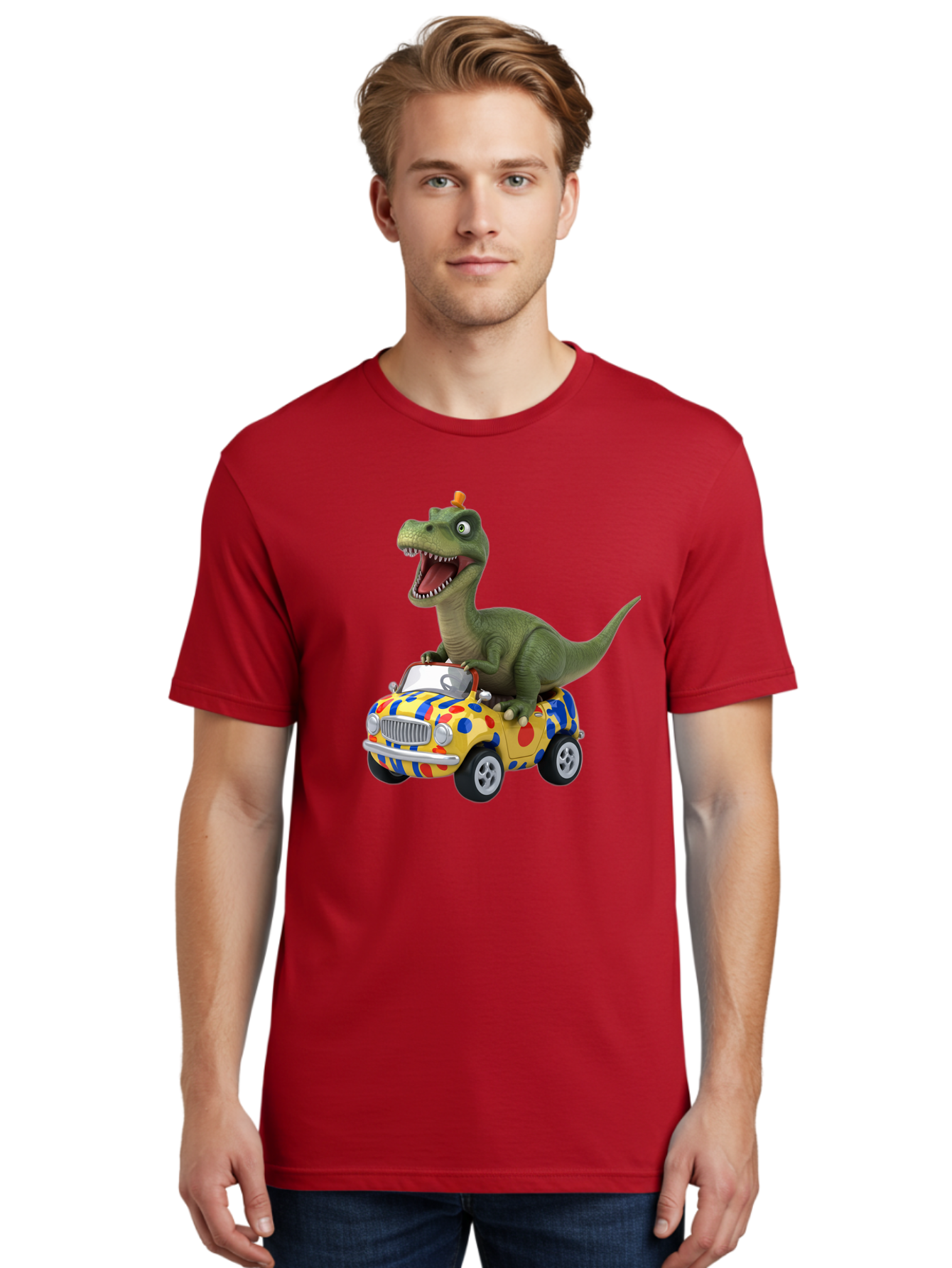 Dino-In-Car Men'S Graphic Tee, 100% Cotton, Comfortable Casual Summer Wear, Machine Washable, Vintage Camera, Old Camera, Antique Camera, Black Camera, Classic Photography, Photography Equipment, Nostalgic Device, Film Camera, Camera Art Bah915