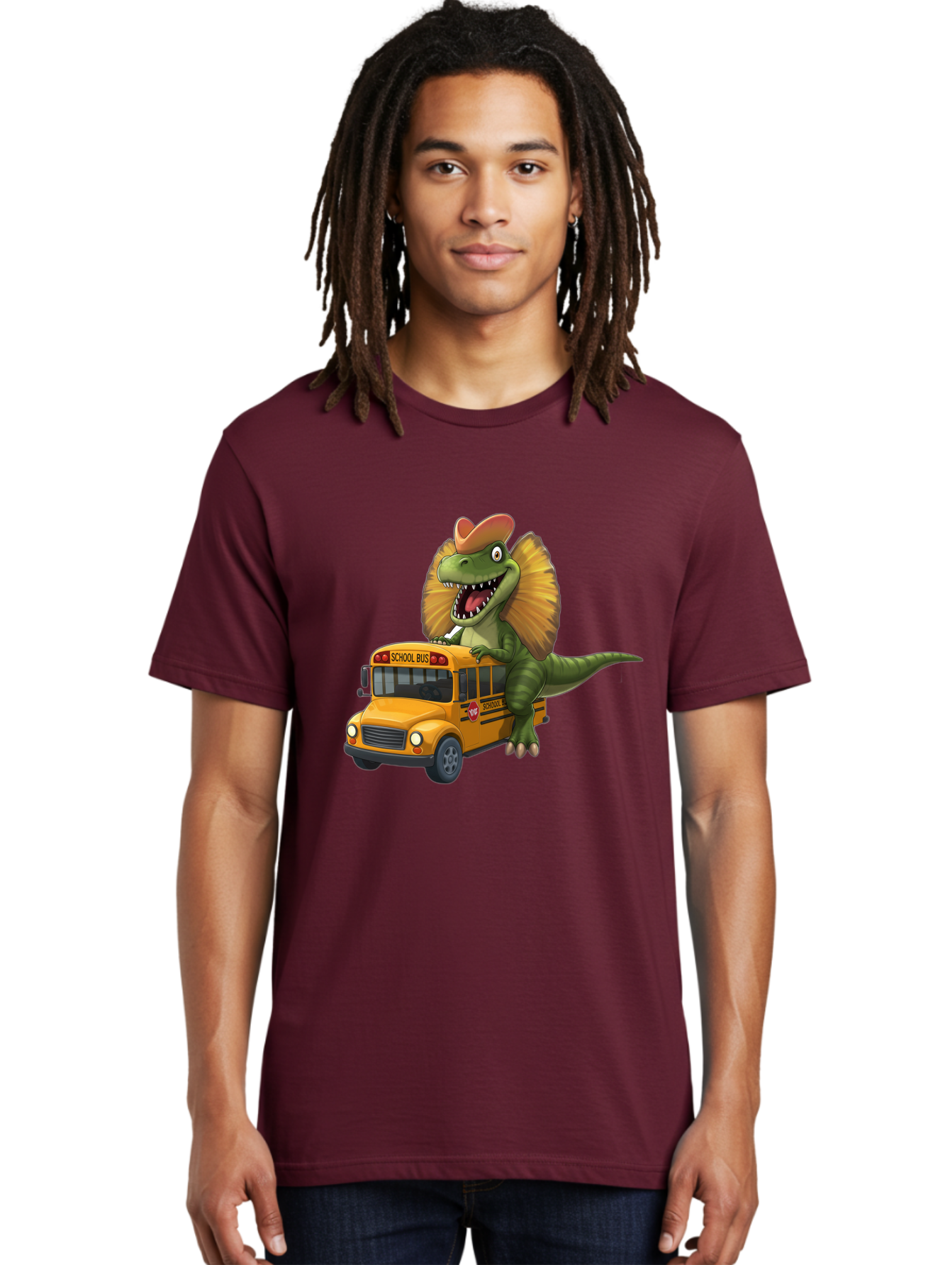Dino-On-School-Bus Men'S Graphic Tee, 100% Cotton, Comfortable Casual Summer Wear, Machine Washable, Vintage Camera, Old Camera, Antique Camera, Black Camera, Classic Photography, Photography Equipment, Nostalgic Device, Film Camera, Bah920