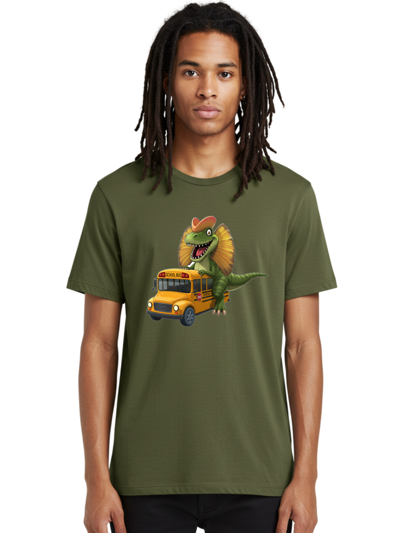 Dino-On-School-Bus Men'S Graphic Tee, 100% Cotton, Comfortable Casual Summer Wear, Machine Washable, Vintage Camera, Old Camera, Antique Camera, Black Camera, Classic Photography, Photography Equipment, Nostalgic Device, Film Camera, Bah920