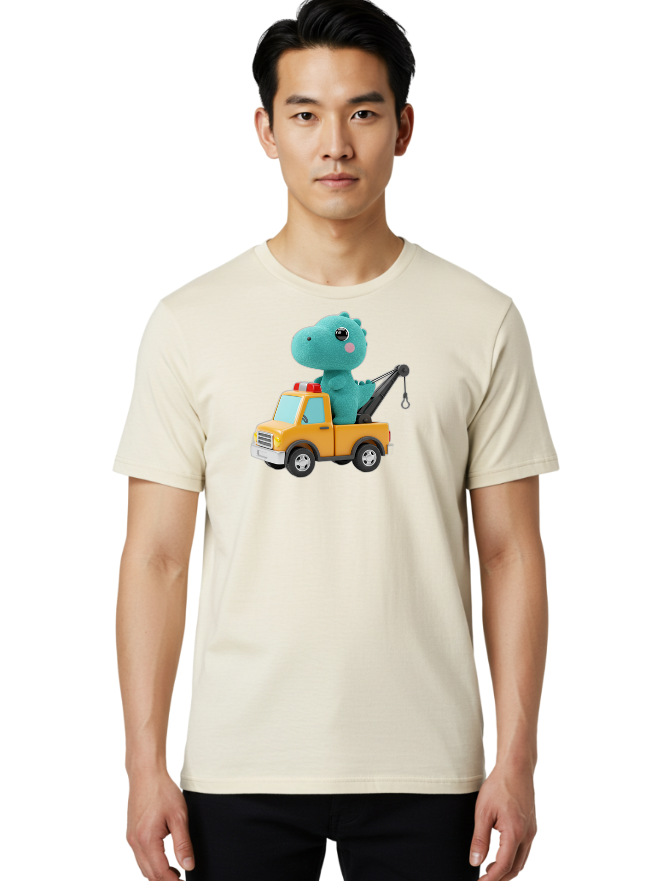 Dino-Tow-Truck Men'S Graphic Tee, 100% Cotton, Comfortable Casual Summer Wear, Machine Washable, Vintage Camera, Old Camera, Antique Camera, Black Camera, Classic Photography, Photography Equipment, Nostalgic Device, Film Camera, Camera Art Bah925