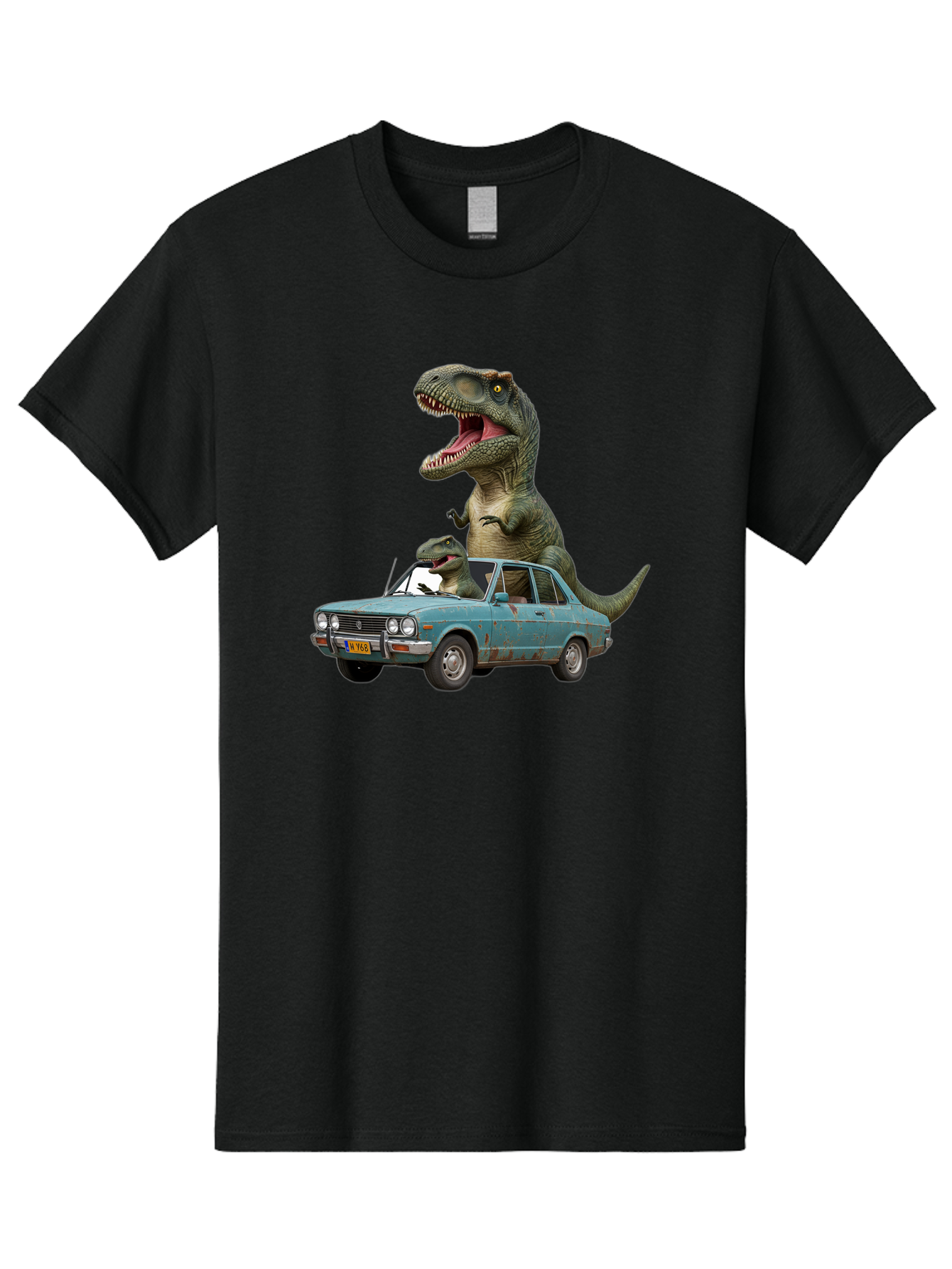 Dinos-In-Car Men'S Graphic Tee, 100% Cotton, Comfortable Casual Summer Wear, Machine Washable, Vintage Camera, Old Camera, Antique Camera, Black Camera, Classic Photography, Photography Equipment, Nostalgic Device, Film Camera, Camera Art Bah928