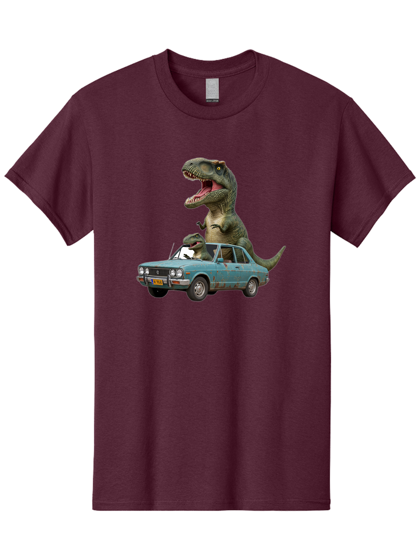 Dinos-In-Car Men'S Graphic Tee, 100% Cotton, Comfortable Casual Summer Wear, Machine Washable, Vintage Camera, Old Camera, Antique Camera, Black Camera, Classic Photography, Photography Equipment, Nostalgic Device, Film Camera, Camera Art Bah928