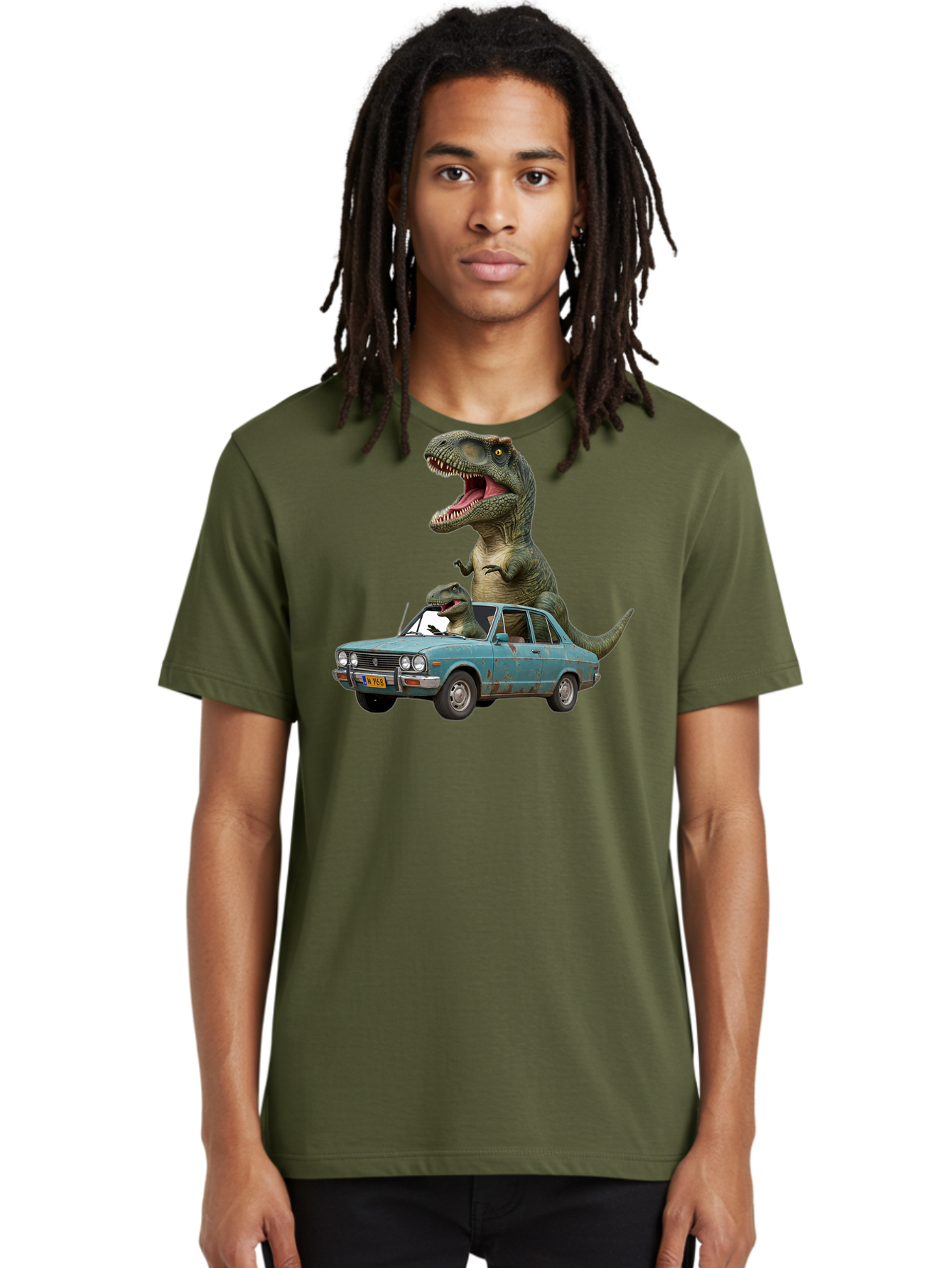 Dinos-In-Car Men'S Graphic Tee, 100% Cotton, Comfortable Casual Summer Wear, Machine Washable, Vintage Camera, Old Camera, Antique Camera, Black Camera, Classic Photography, Photography Equipment, Nostalgic Device, Film Camera, Camera Art Bah928