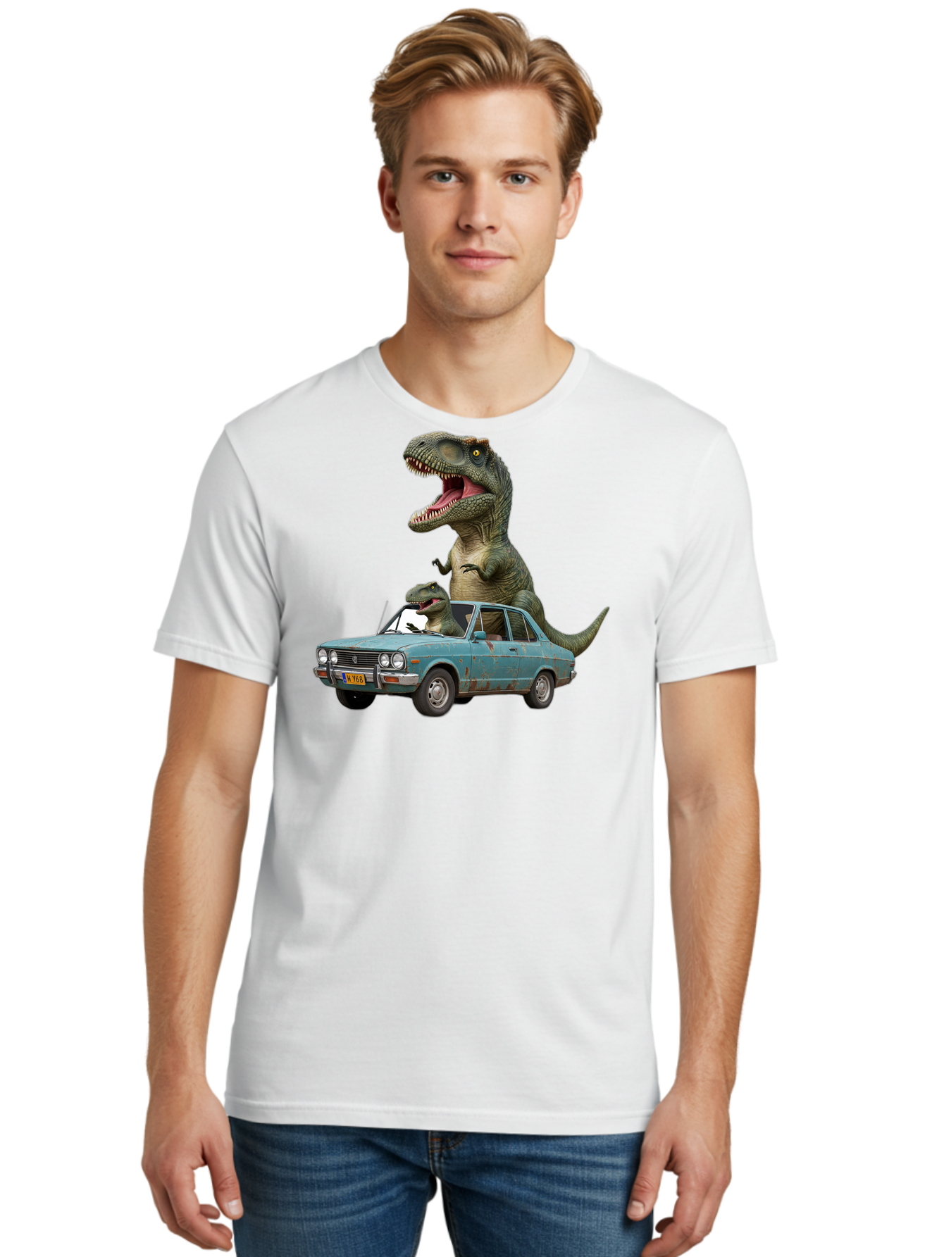 Dinos-In-Car Men'S Graphic Tee, 100% Cotton, Comfortable Casual Summer Wear, Machine Washable, Vintage Camera, Old Camera, Antique Camera, Black Camera, Classic Photography, Photography Equipment, Nostalgic Device, Film Camera, Camera Art Bah928