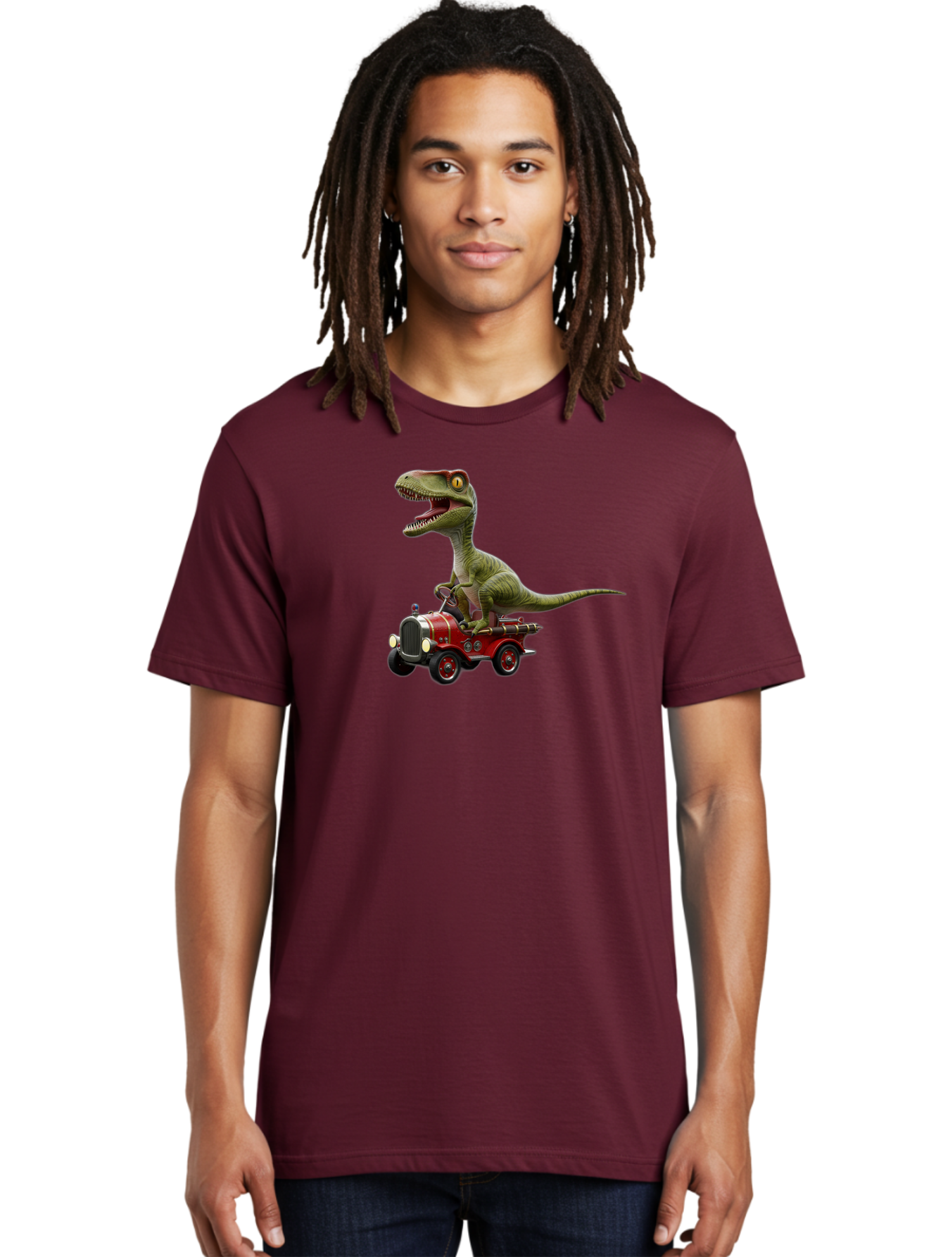 Dinosaur-In-A-Fire-Truck Men'S Graphic Tee, 100% Cotton, Comfortable Casual Summer Wear, Machine Washable, Vintage Camera, Old Camera, Antique Camera, Black Camera, Classic Photography, Photography Equipment, Nostalgic Device, Film Camera, Bah930