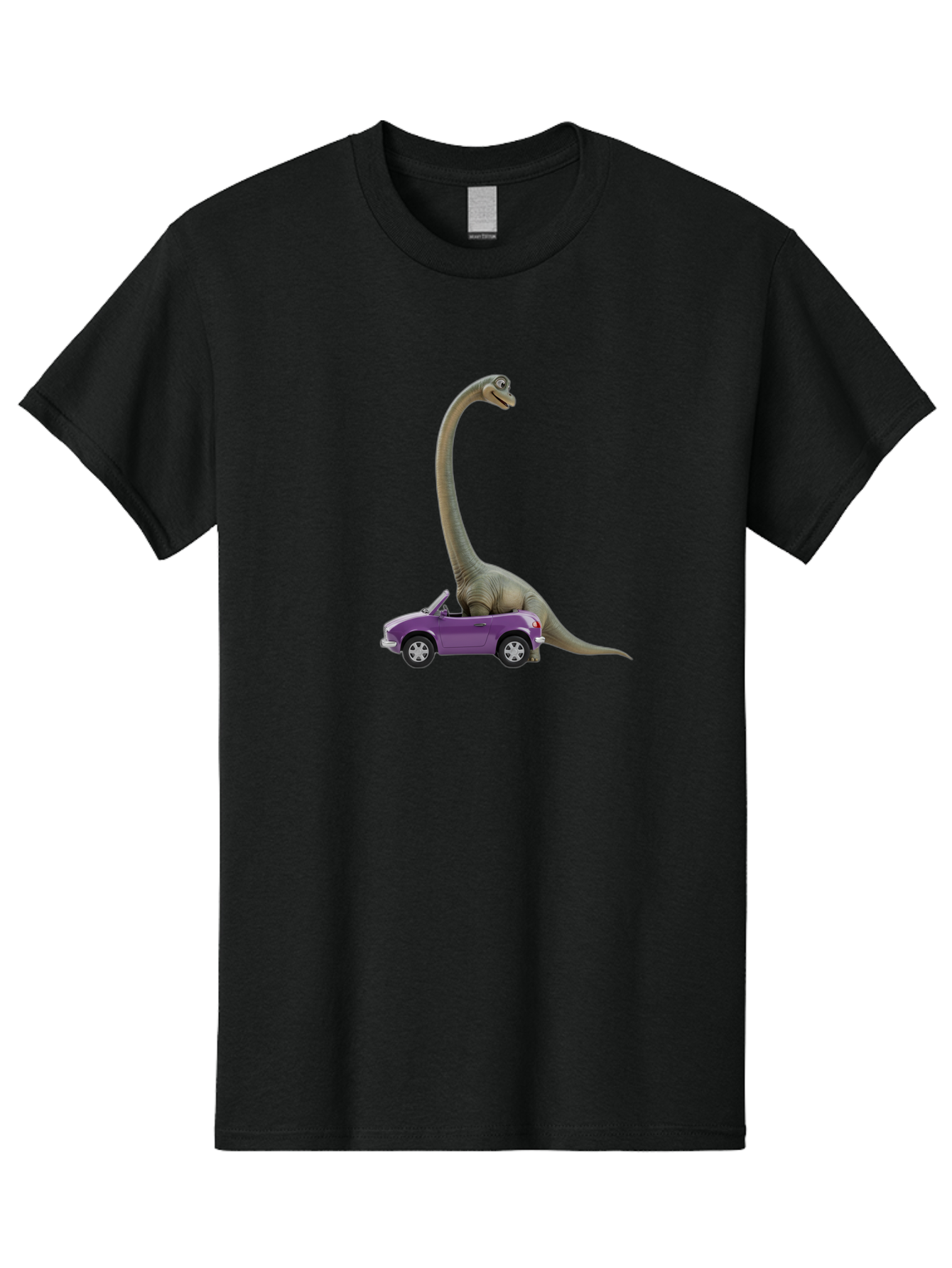 Dinosaur-In-Convertible Men'S Graphic Tee, 100% Cotton, Comfortable Casual Summer Wear, Machine Washable, Vintage Camera, Old Camera, Antique Camera, Black Camera, Classic Photography, Photography Equipment, Nostalgic Device, Film Camera, Bah931