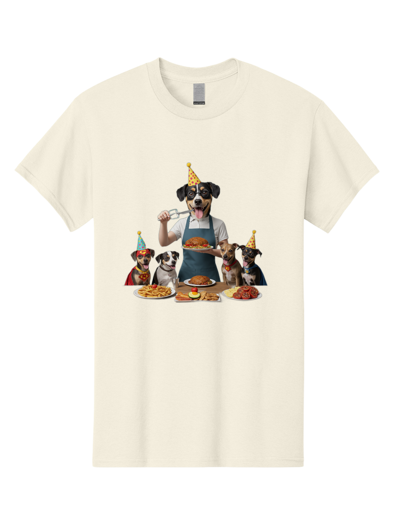 Dog-In-Apron Men'S Graphic Tee, 100% Cotton, Comfortable Casual Summer Wear, Machine Washable, Vintage Camera, Old Camera, Antique Camera, Black Camera, Classic Photography, Photography Equipment, Nostalgic Device, Film Camera, Camera Art Bah942