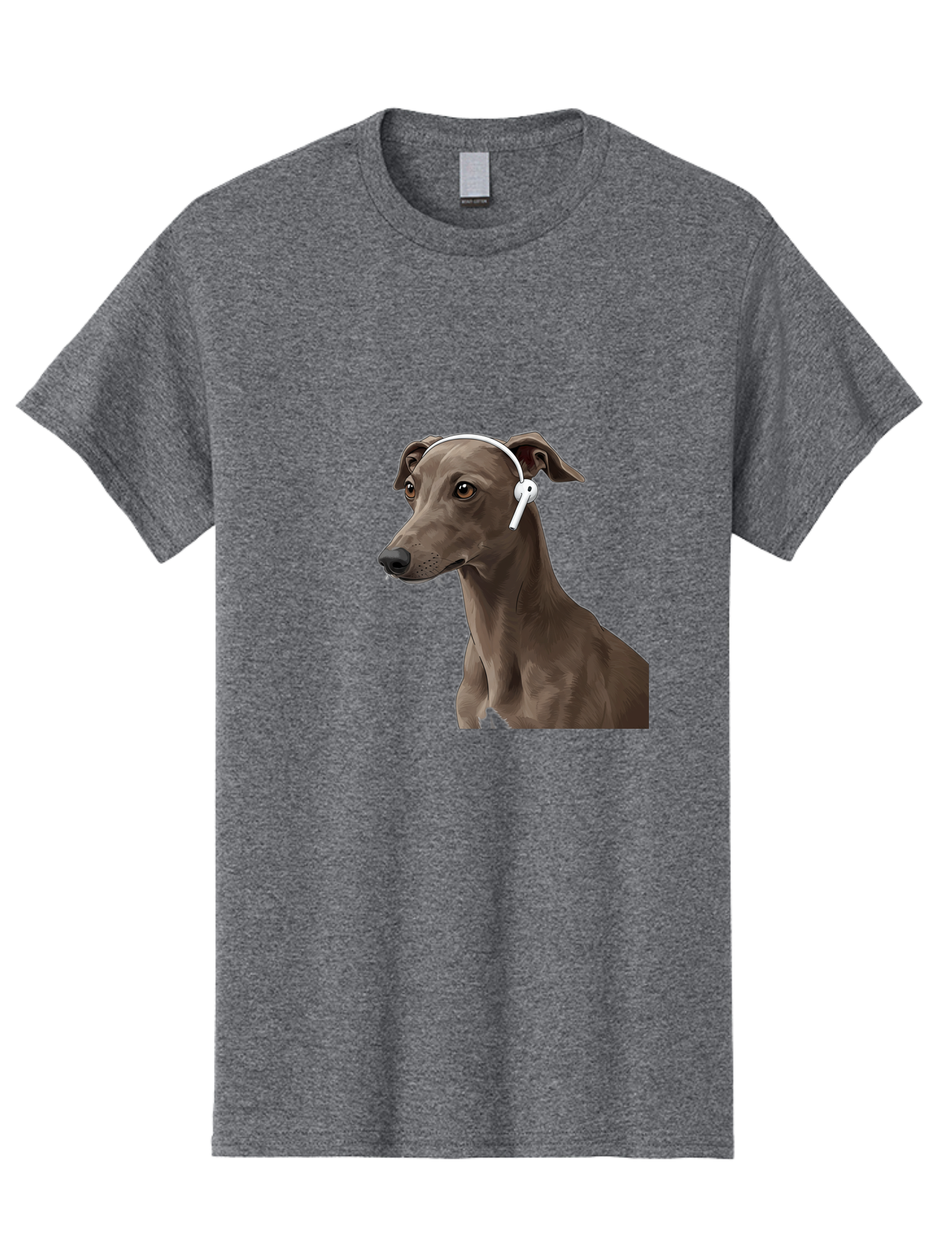 Dog-Wearing-Headphones Men'S Graphic Tee, 100% Cotton, Comfortable Casual Summer Wear, Machine Washable, Vintage Camera, Old Camera, Antique Camera, Black Camera, Classic Photography, Photography Equipment, Nostalgic Device, Film Camera, Bah945