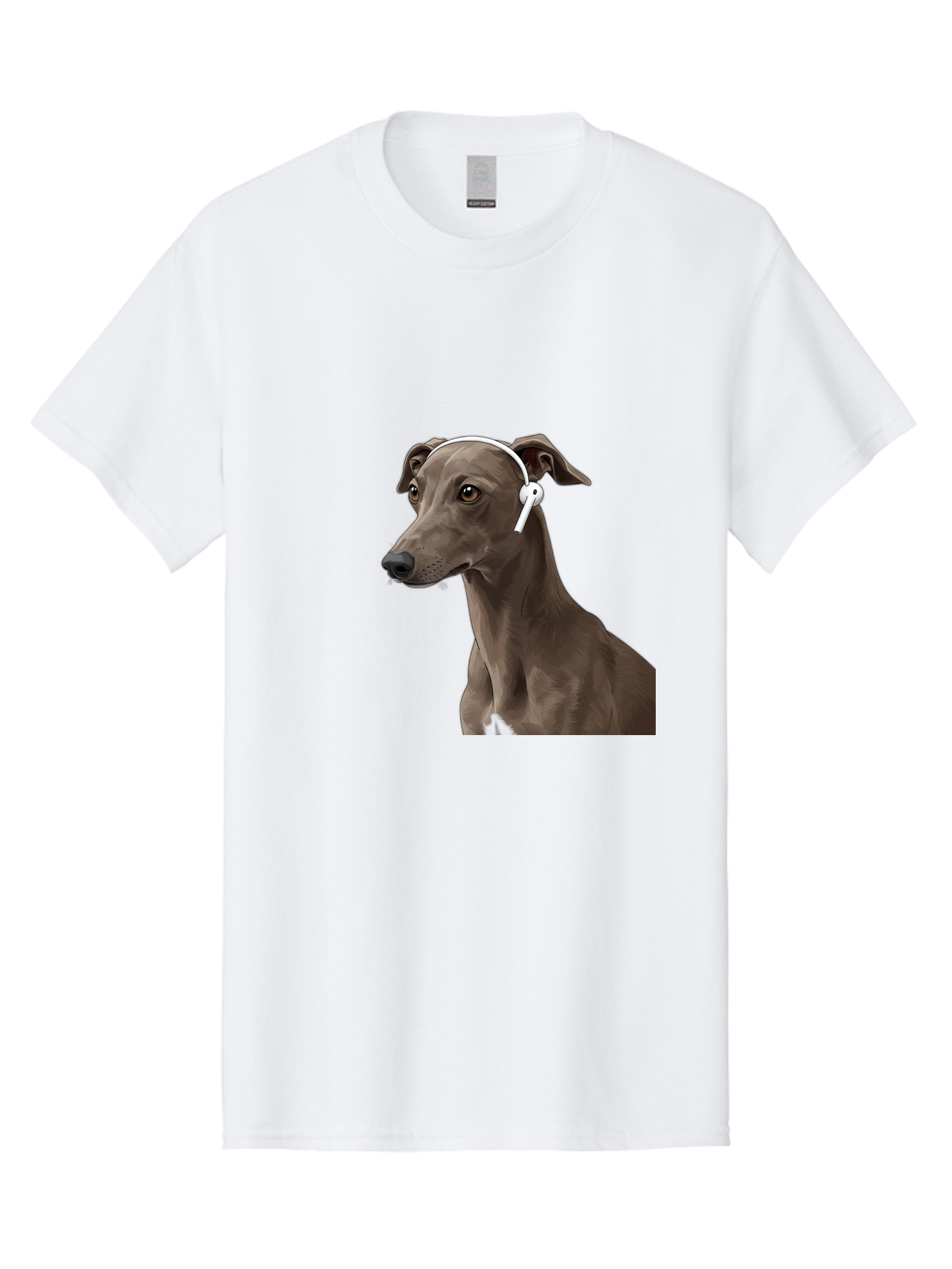 Dog-Wearing-Headphones Men'S Graphic Tee, 100% Cotton, Comfortable Casual Summer Wear, Machine Washable, Vintage Camera, Old Camera, Antique Camera, Black Camera, Classic Photography, Photography Equipment, Nostalgic Device, Film Camera, Bah945