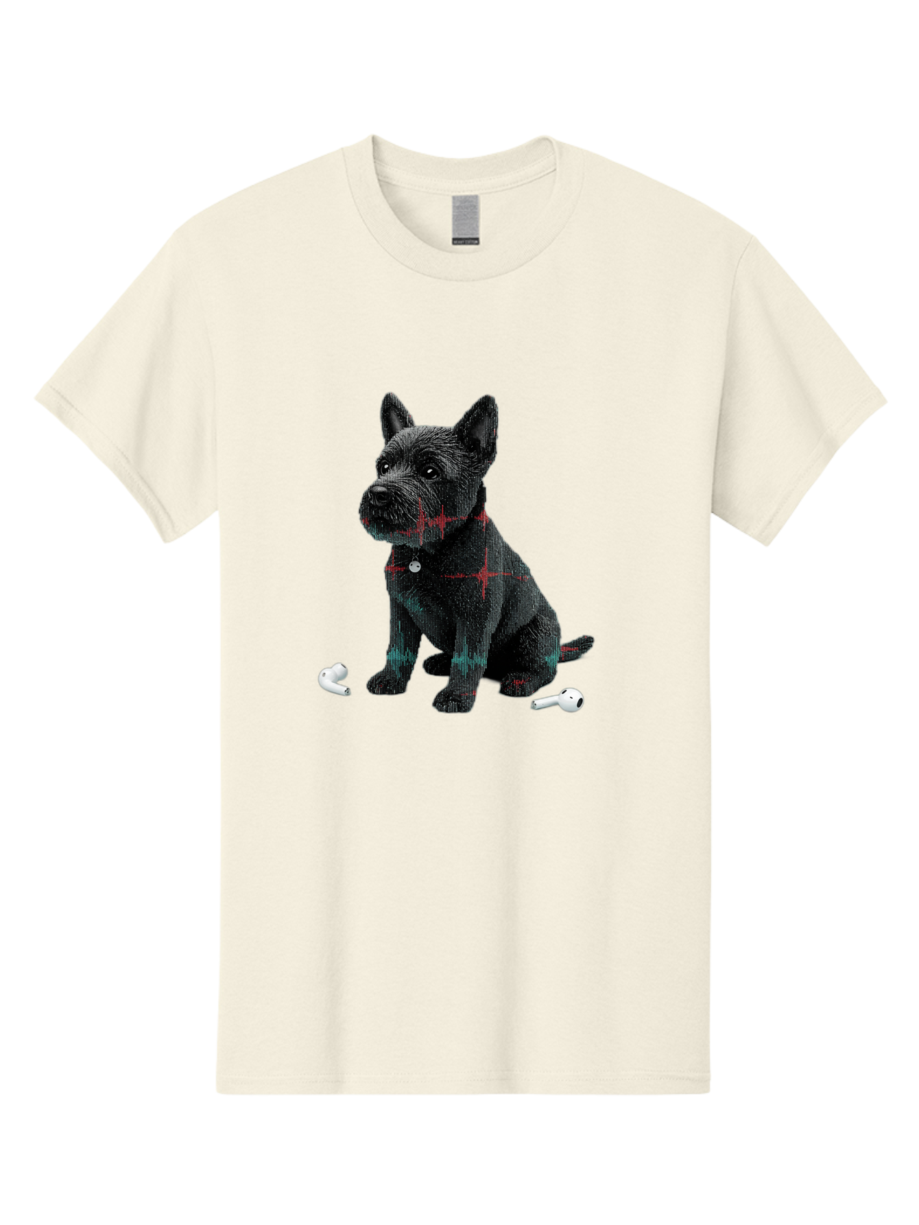Dog-With-Earbuds Men'S Graphic Tee, 100% Cotton, Comfortable Casual Summer Wear, Machine Washable, Vintage Camera, Old Camera, Antique Camera, Black Camera, Classic Photography, Photography Equipment, Nostalgic Device, Film Camera, Camera Art Bah947