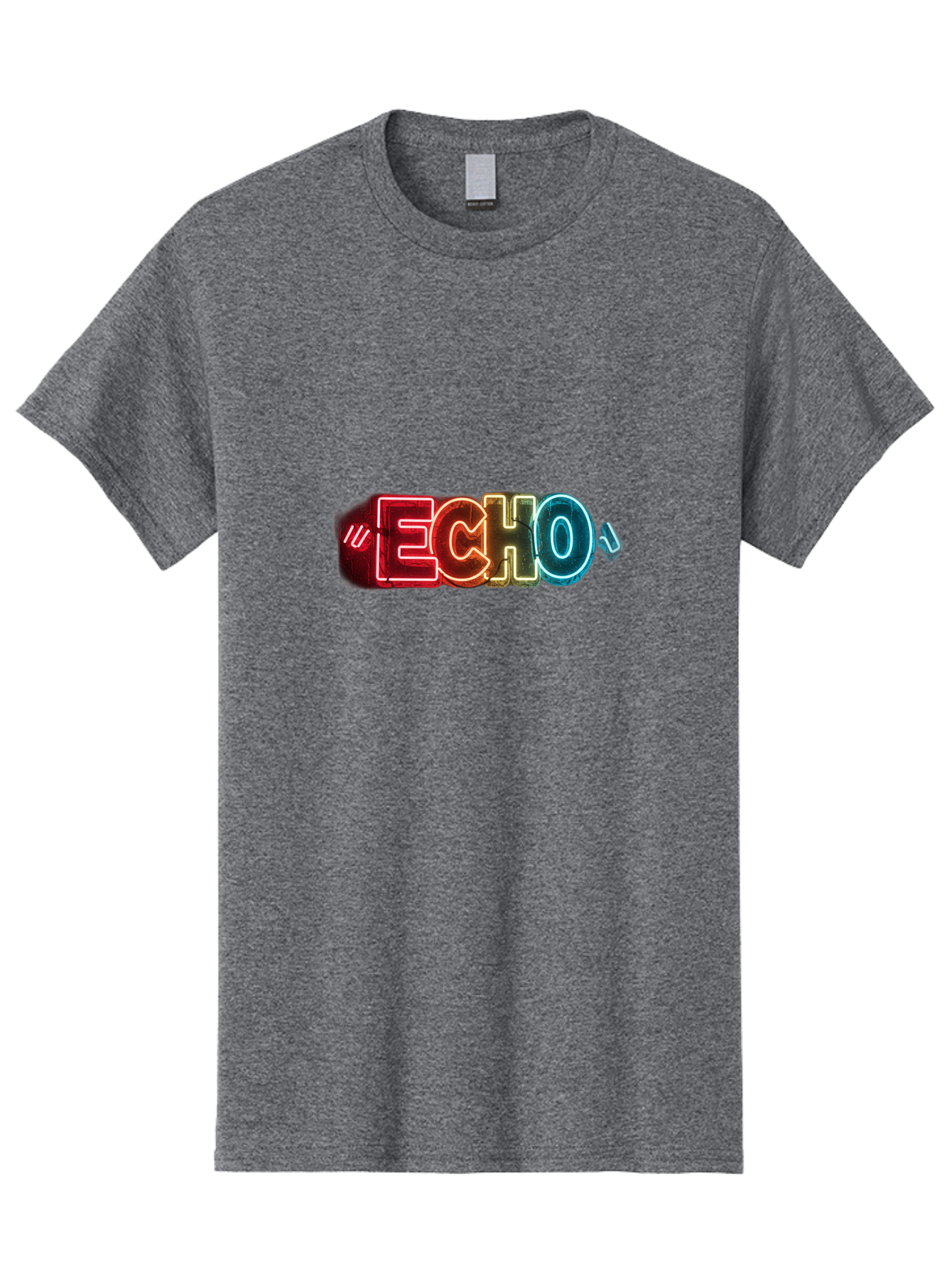 Echo Men'S Graphic Tee, 100% Cotton, Comfortable Casual Summer Wear, Machine Washable, Vintage Camera, Old Camera, Antique Camera, Black Camera, Classic Photography, Photography Equipment, Nostalgic Device, Film Camera, Camera Art Bah956