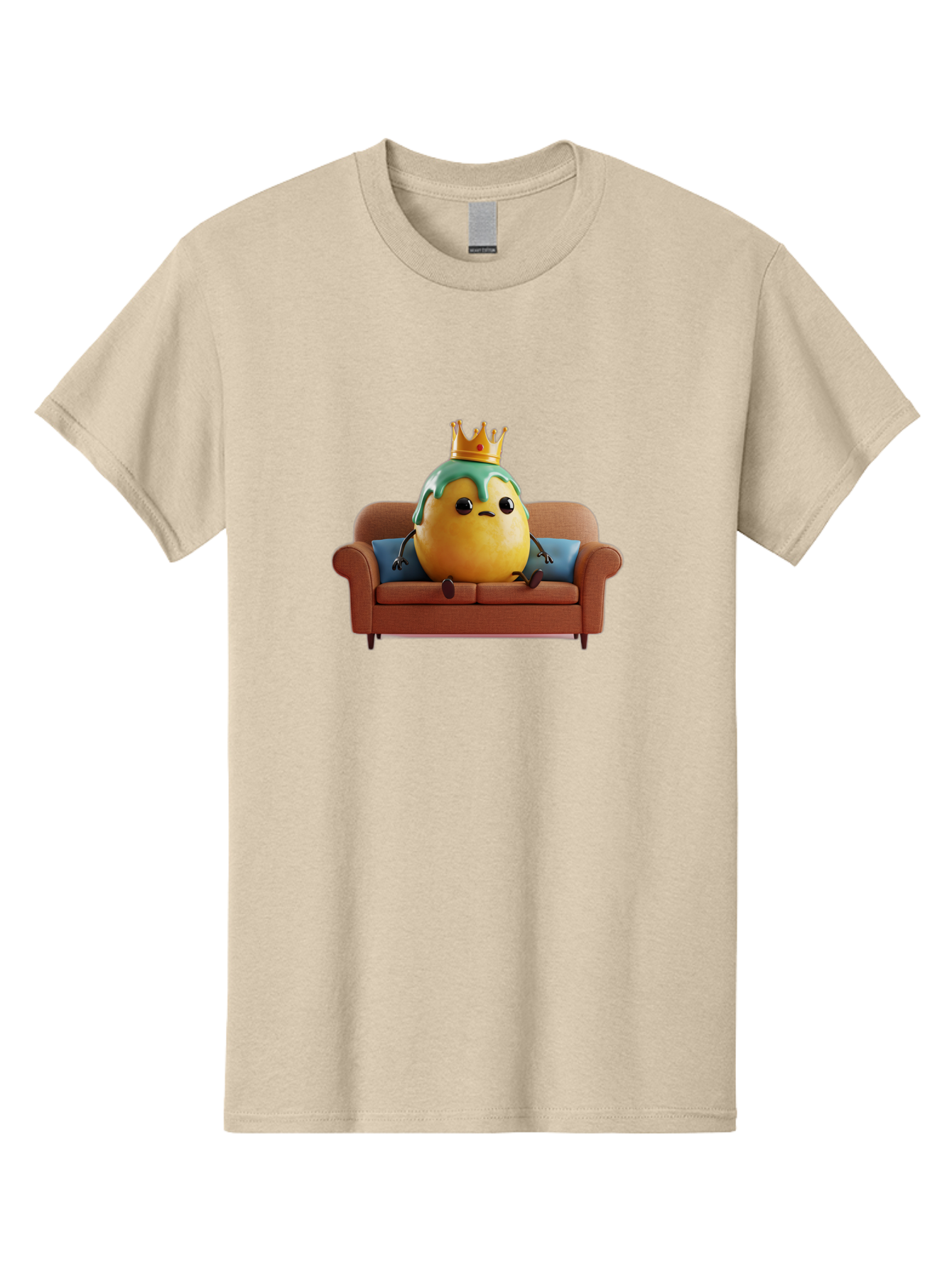 Egg-King-On-Sofa Men'S Graphic Tee, 100% Cotton, Comfortable Casual Summer Wear, Machine Washable, Vintage Camera, Old Camera, Antique Camera, Black Camera, Classic Photography, Photography Equipment, Nostalgic Device, Film Camera, Camera Art Bah961
