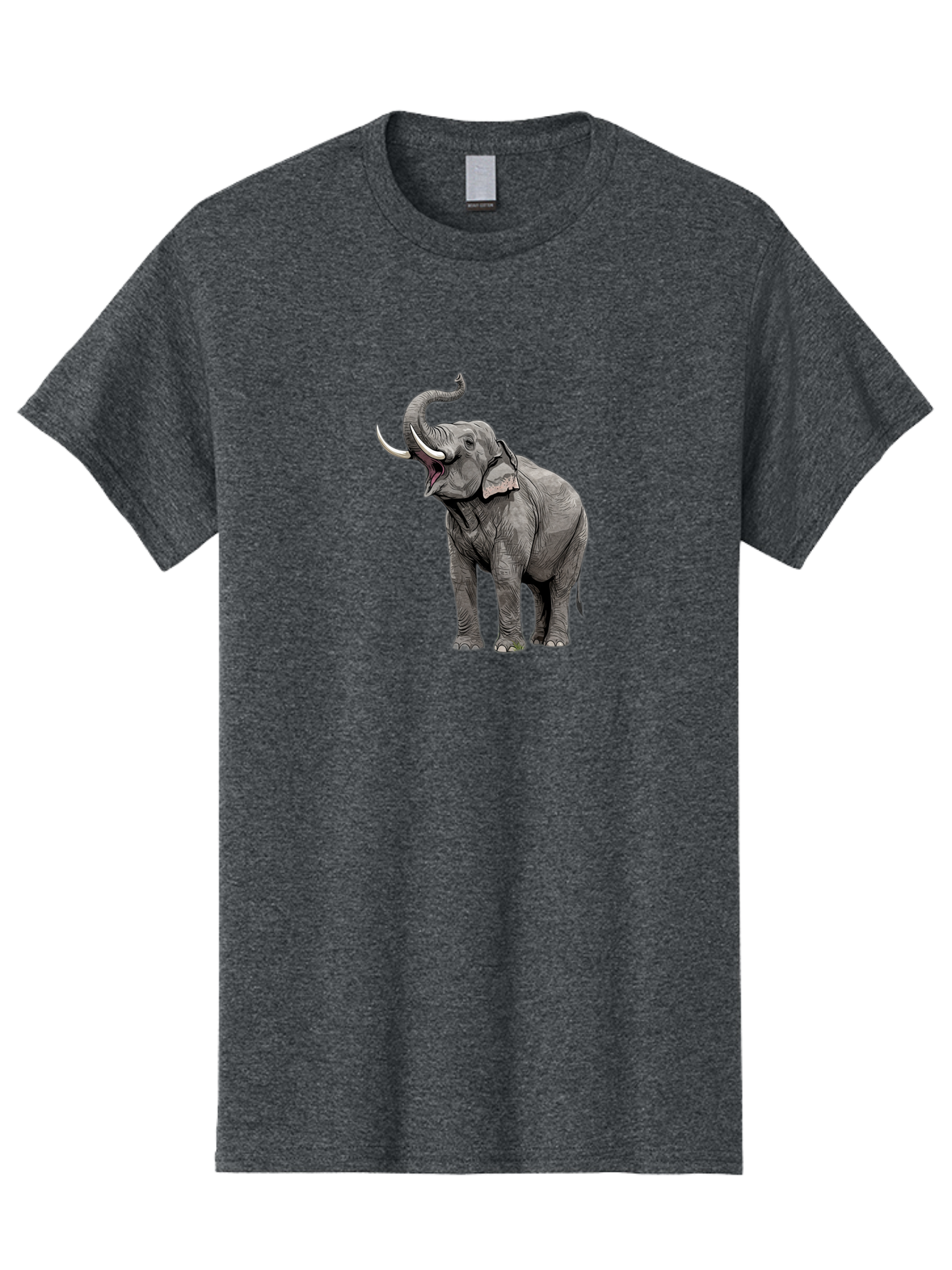 Elephant-1 Men'S Graphic Tee, 100% Cotton, Comfortable Casual Summer Wear, Machine Washable, Vintage Camera, Old Camera, Antique Camera, Black Camera, Classic Photography, Photography Equipment, Nostalgic Device, Film Camera, Camera Art Bah966