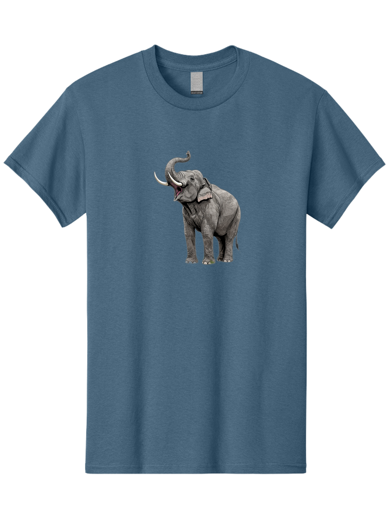 Elephant-1 Men'S Graphic Tee, 100% Cotton, Comfortable Casual Summer Wear, Machine Washable, Vintage Camera, Old Camera, Antique Camera, Black Camera, Classic Photography, Photography Equipment, Nostalgic Device, Film Camera, Camera Art Bah966