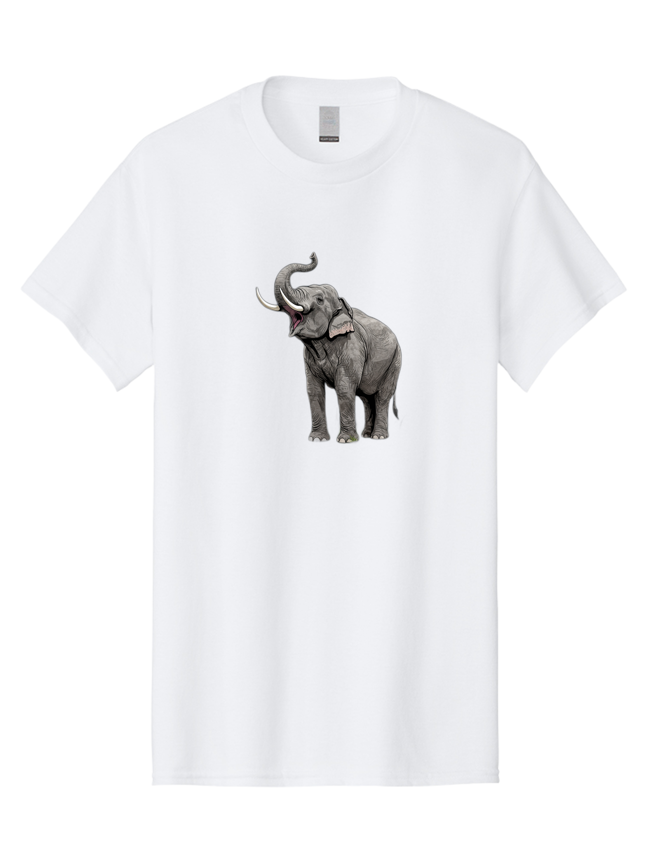 Elephant-1 Men'S Graphic Tee, 100% Cotton, Comfortable Casual Summer Wear, Machine Washable, Vintage Camera, Old Camera, Antique Camera, Black Camera, Classic Photography, Photography Equipment, Nostalgic Device, Film Camera, Camera Art Bah966