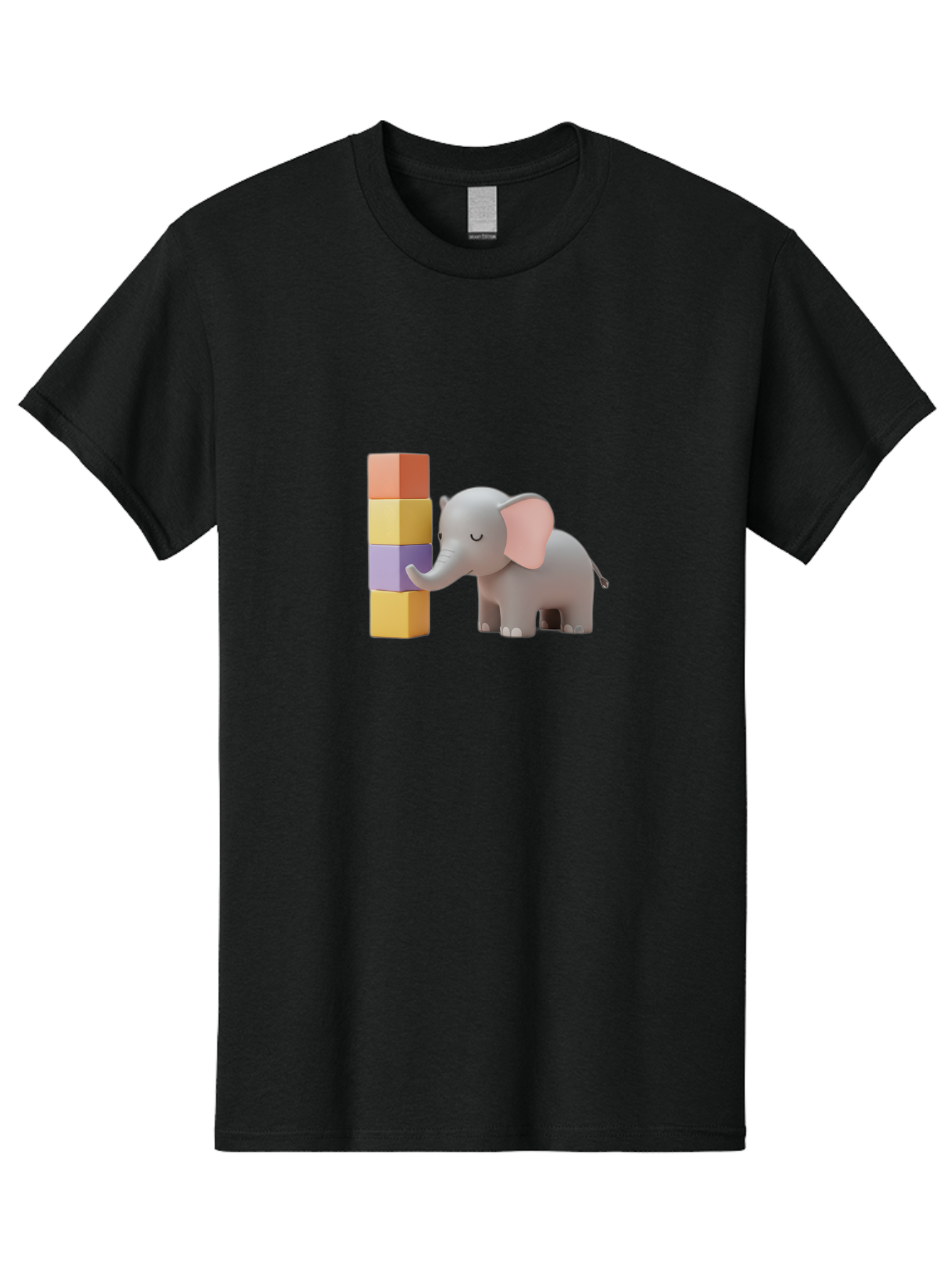 Elephant-And-Blocks Men'S Graphic Tee, 100% Cotton, Comfortable Casual Summer Wear, Machine Washable, Vintage Camera, Old Camera, Antique Camera, Black Camera, Classic Photography, Photography Equipment, Nostalgic Device, Film Camera, Bah967