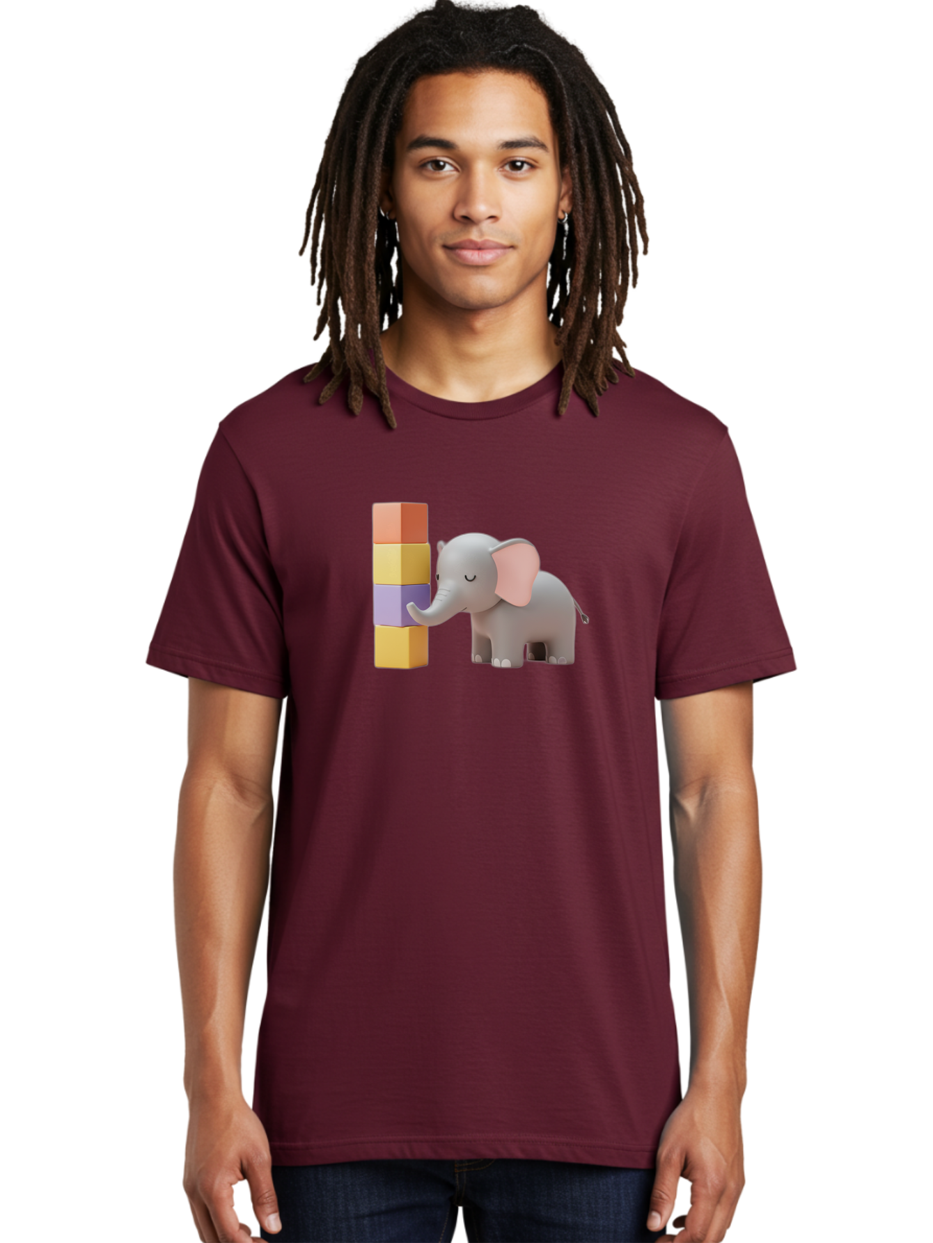 Elephant-And-Blocks Men'S Graphic Tee, 100% Cotton, Comfortable Casual Summer Wear, Machine Washable, Vintage Camera, Old Camera, Antique Camera, Black Camera, Classic Photography, Photography Equipment, Nostalgic Device, Film Camera, Bah967