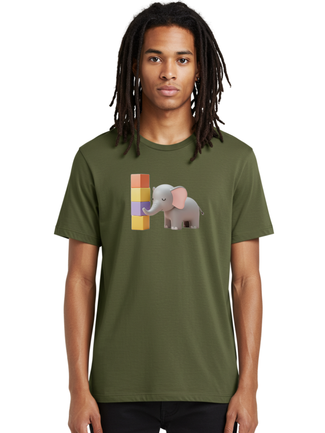 Elephant-And-Blocks Men'S Graphic Tee, 100% Cotton, Comfortable Casual Summer Wear, Machine Washable, Vintage Camera, Old Camera, Antique Camera, Black Camera, Classic Photography, Photography Equipment, Nostalgic Device, Film Camera, Bah967