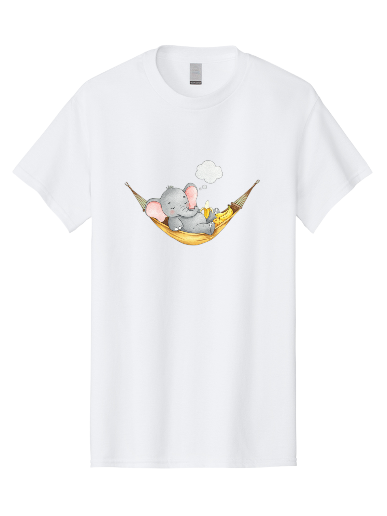 Elephant-In-Hammock Men'S Graphic Tee, 100% Cotton, Comfortable Casual Summer Wear, Machine Washable, Vintage Camera, Old Camera, Antique Camera, Black Camera, Classic Photography, Photography Equipment, Nostalgic Device, Film Camera, Bah969