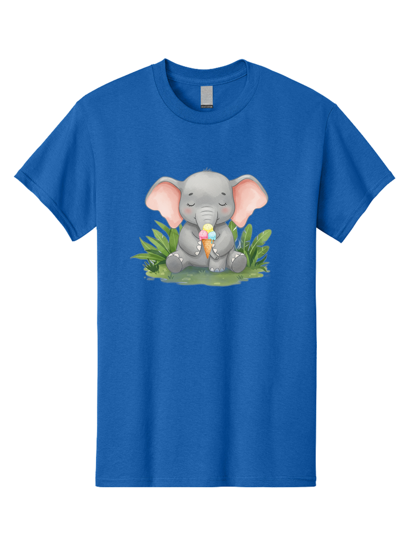 Elephant-With-Ice-Cream Men'S Graphic Tee, 100% Cotton, Comfortable Casual Summer Wear, Machine Washable, Vintage Camera, Old Camera, Antique Camera, Black Camera, Classic Photography, Photography Equipment, Nostalgic Device, Film Camera, Bah973