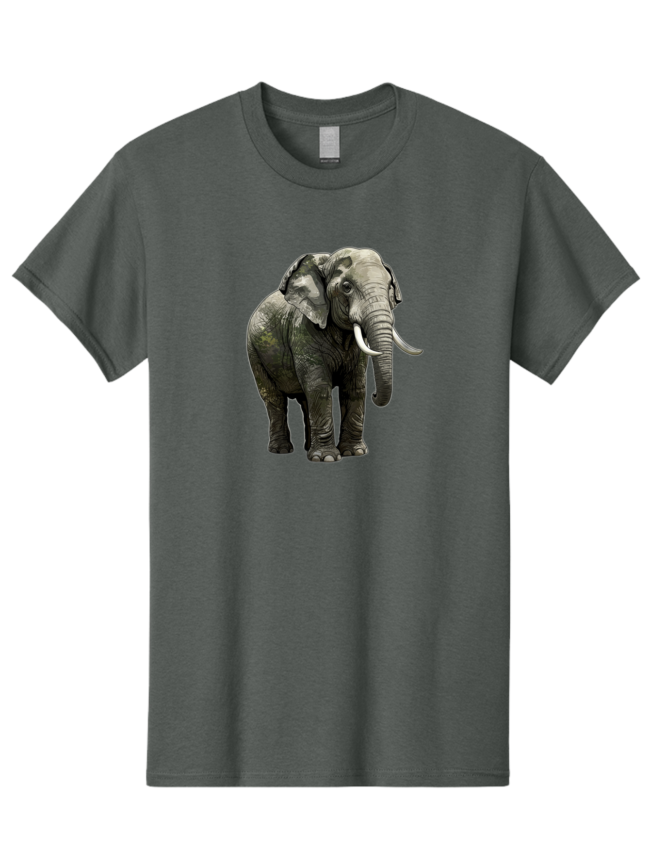 Elephant Men'S Graphic Tee, 100% Cotton, Comfortable Casual Summer Wear, Machine Washable, Vintage Camera, Old Camera, Antique Camera, Black Camera, Classic Photography, Photography Equipment, Nostalgic Device, Film Camera, Camera Art Bah976