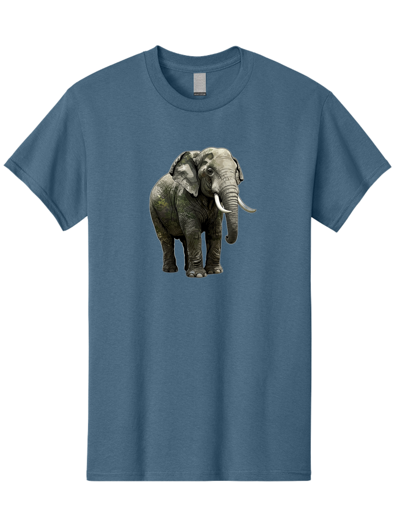 Elephant Men'S Graphic Tee, 100% Cotton, Comfortable Casual Summer Wear, Machine Washable, Vintage Camera, Old Camera, Antique Camera, Black Camera, Classic Photography, Photography Equipment, Nostalgic Device, Film Camera, Camera Art Bah976