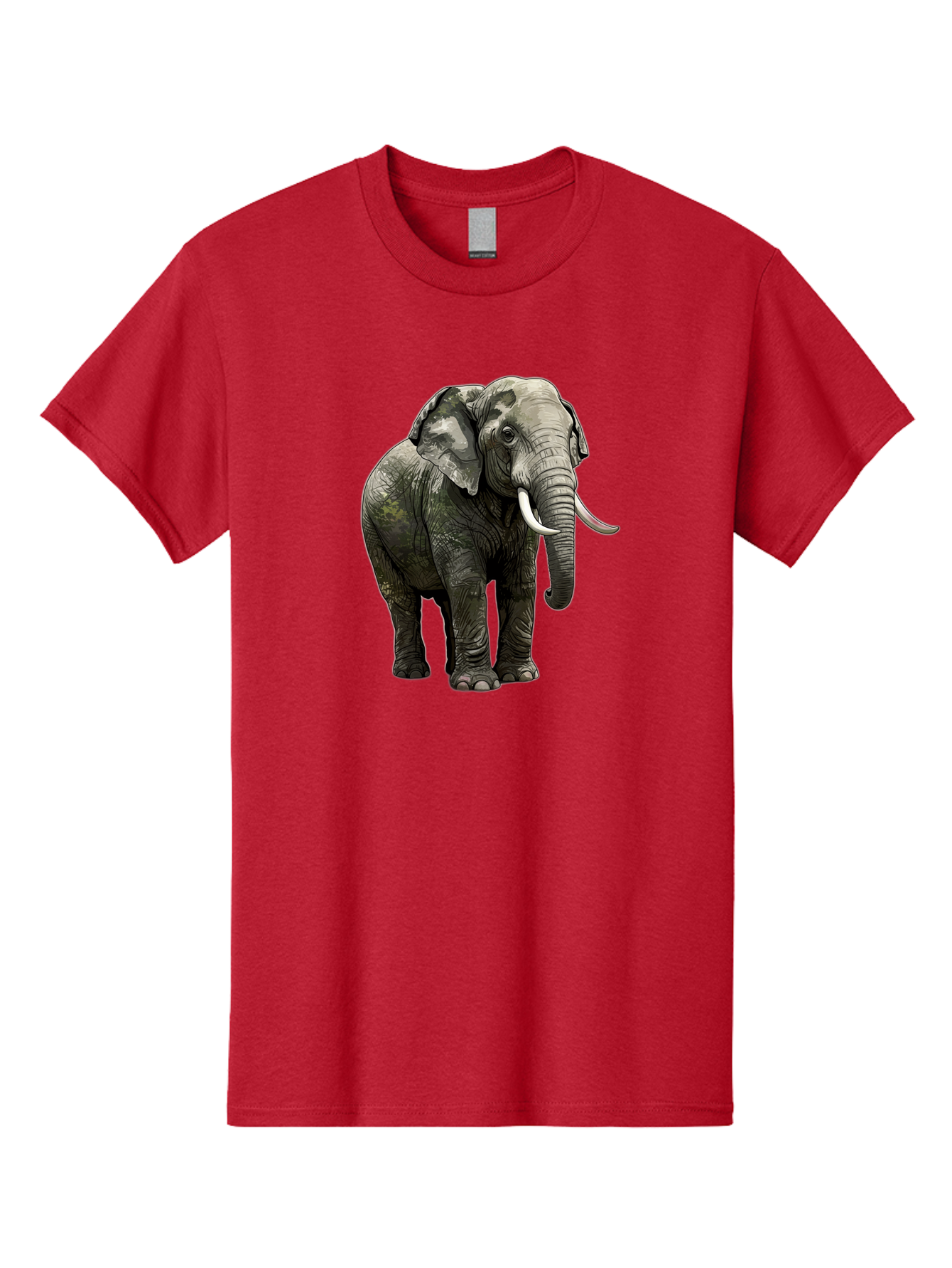 Elephant Men'S Graphic Tee, 100% Cotton, Comfortable Casual Summer Wear, Machine Washable, Vintage Camera, Old Camera, Antique Camera, Black Camera, Classic Photography, Photography Equipment, Nostalgic Device, Film Camera, Camera Art Bah976