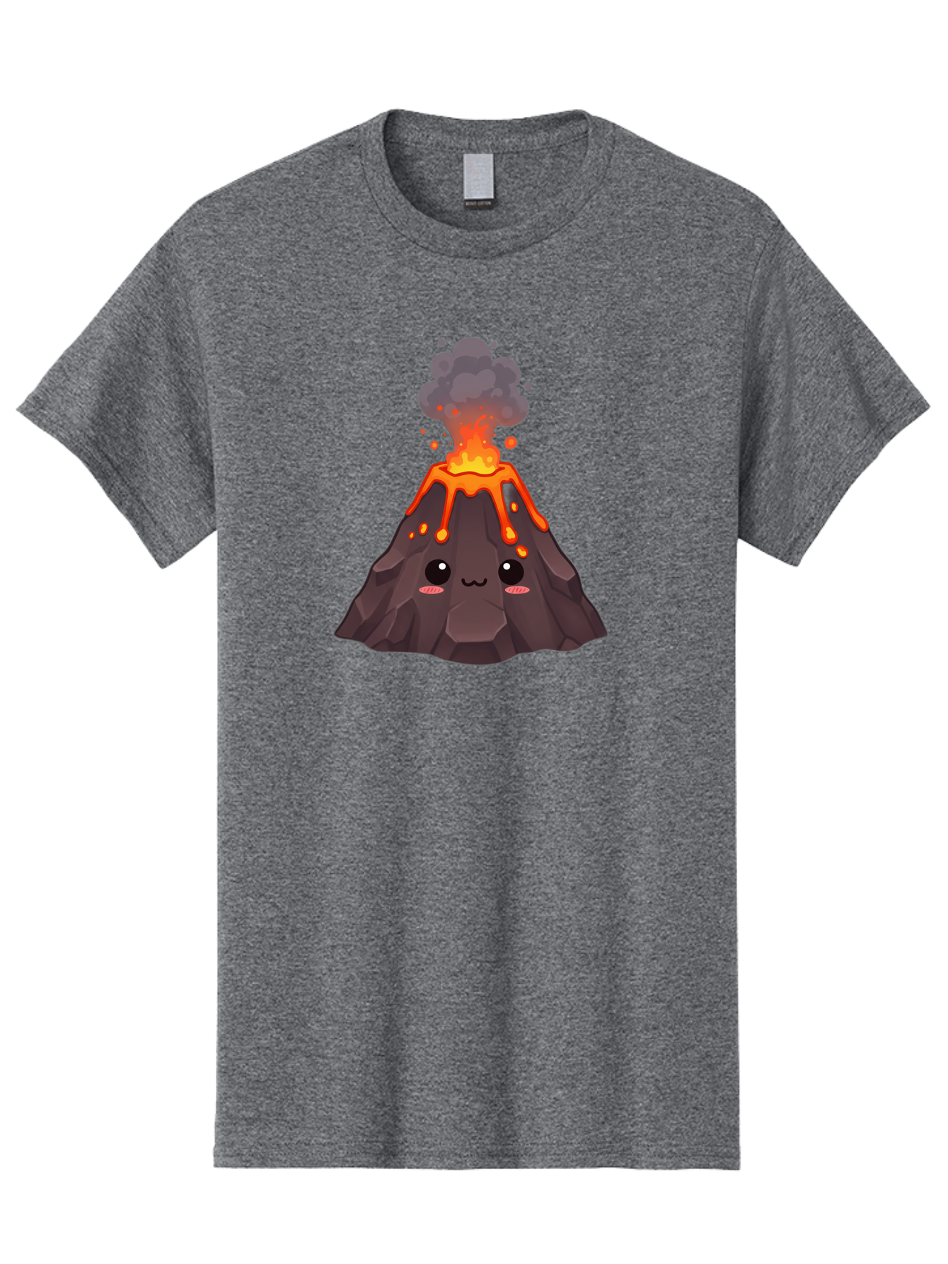 Erupting-Volcano-1 Men'S Graphic Tee, 100% Cotton, Comfortable Casual Summer Wear, Machine Washable, Vintage Camera, Old Camera, Antique Camera, Black Camera, Classic Photography, Photography Equipment, Nostalgic Device, Film Camera, Bah977