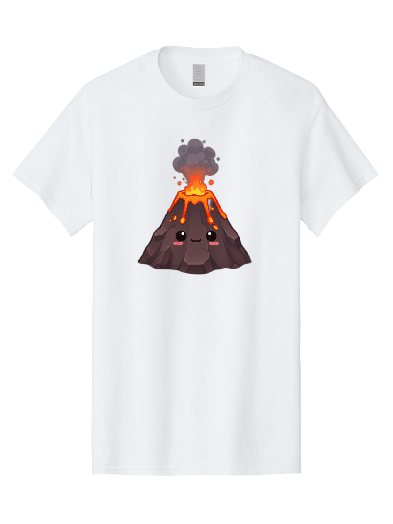 Erupting-Volcano-1 Men'S Graphic Tee, 100% Cotton, Comfortable Casual Summer Wear, Machine Washable, Vintage Camera, Old Camera, Antique Camera, Black Camera, Classic Photography, Photography Equipment, Nostalgic Device, Film Camera, Bah977