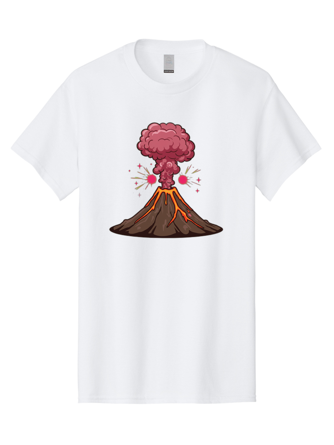 Erupting-Volcano-10 Men'S Graphic Tee, 100% Cotton, Comfortable Casual Summer Wear, Machine Washable, Vintage Camera, Old Camera, Antique Camera, Black Camera, Classic Photography, Photography Equipment, Nostalgic Device, Film Camera, Bah978