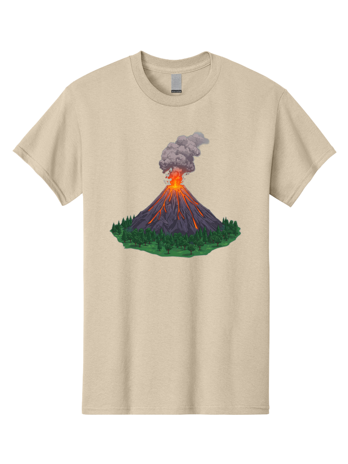 Erupting-Volcano-12 Men'S Graphic Tee, 100% Cotton, Comfortable Casual Summer Wear, Machine Washable, Vintage Camera, Old Camera, Antique Camera, Black Camera, Classic Photography, Photography Equipment, Nostalgic Device, Film Camera, Bah980