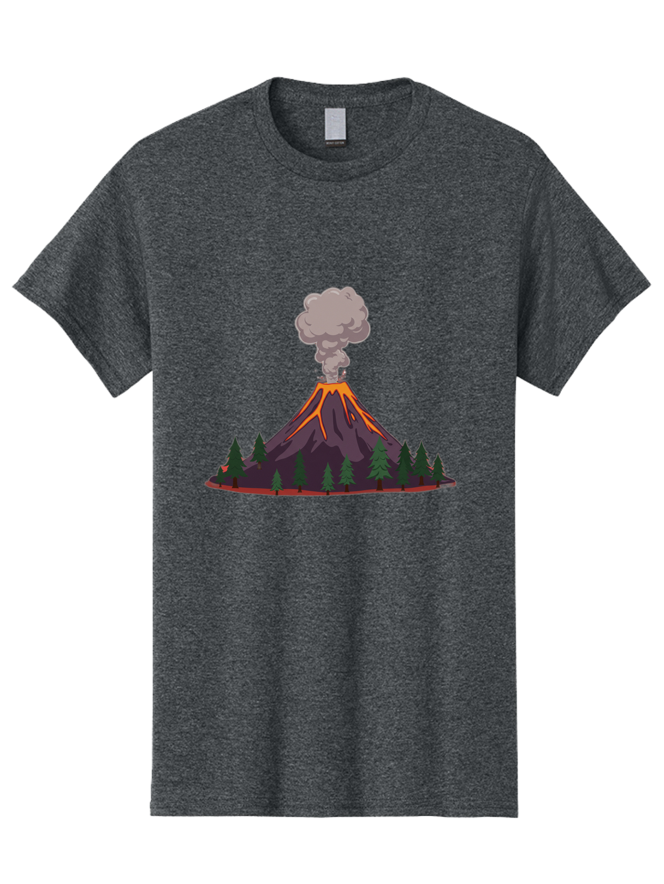 Erupting-Volcano-13 Men'S Graphic Tee, 100% Cotton, Comfortable Casual Summer Wear, Machine Washable, Vintage Camera, Old Camera, Antique Camera, Black Camera, Classic Photography, Photography Equipment, Nostalgic Device, Film Camera, Bah981