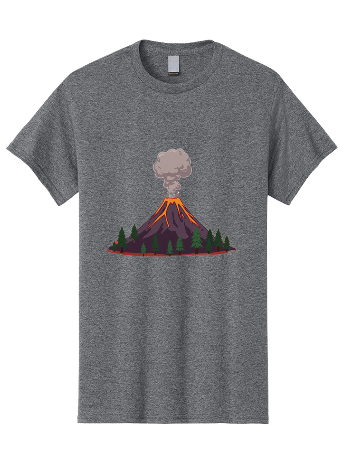 Erupting-Volcano-13 Men'S Graphic Tee, 100% Cotton, Comfortable Casual Summer Wear, Machine Washable, Vintage Camera, Old Camera, Antique Camera, Black Camera, Classic Photography, Photography Equipment, Nostalgic Device, Film Camera, Bah981