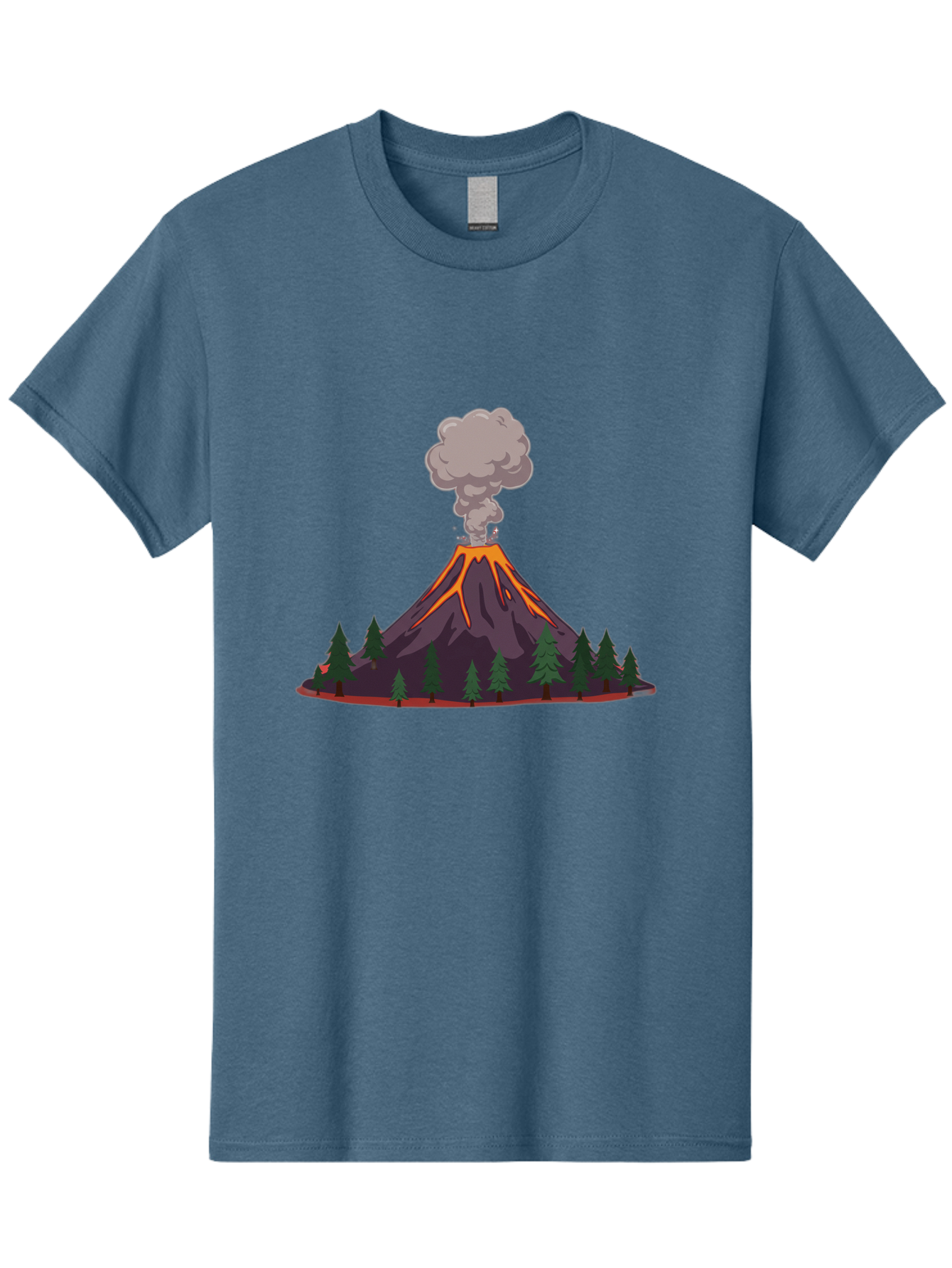 Erupting-Volcano-13 Men'S Graphic Tee, 100% Cotton, Comfortable Casual Summer Wear, Machine Washable, Vintage Camera, Old Camera, Antique Camera, Black Camera, Classic Photography, Photography Equipment, Nostalgic Device, Film Camera, Bah981