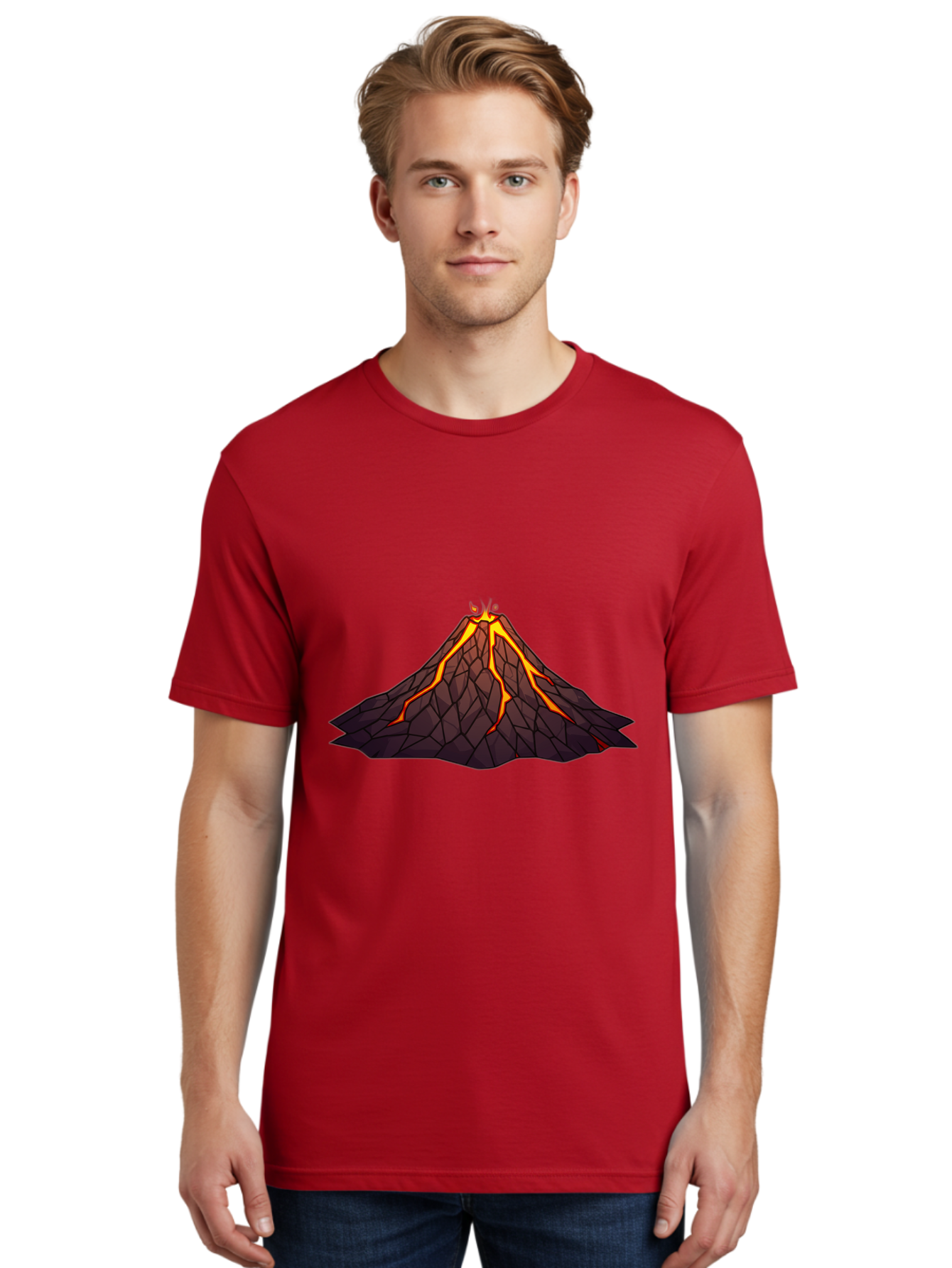 Erupting-Volcano-7 Men'S Graphic Tee, 100% Cotton, Comfortable Casual Summer Wear, Machine Washable, Vintage Camera, Old Camera, Antique Camera, Black Camera, Classic Photography, Photography Equipment, Nostalgic Device, Film Camera, Bah990