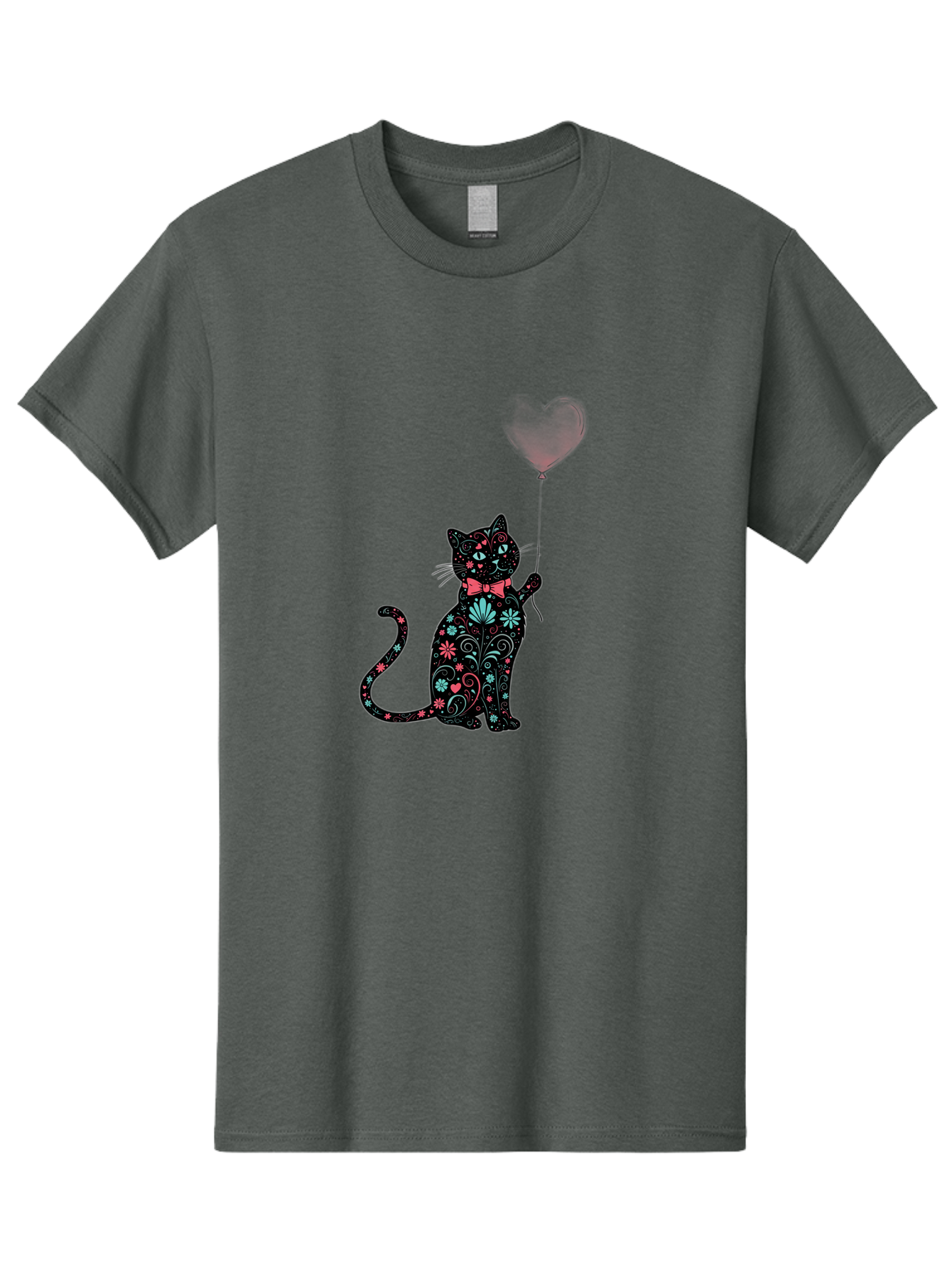 Floral-Cat Men'S Graphic Tee, 100% Cotton, Comfortable Casual Summer Wear, Machine Washable, Vintage Camera, Old Camera, Antique Camera, Black Camera, Classic Photography, Photography Equipment, Nostalgic Device, Film Camera, Camera Art Bah999