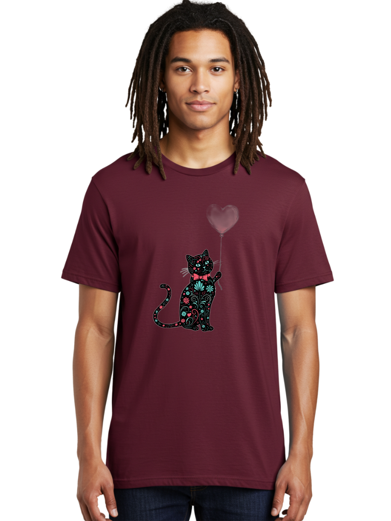 Floral-Cat Men'S Graphic Tee, 100% Cotton, Comfortable Casual Summer Wear, Machine Washable, Vintage Camera, Old Camera, Antique Camera, Black Camera, Classic Photography, Photography Equipment, Nostalgic Device, Film Camera, Camera Art Bah999