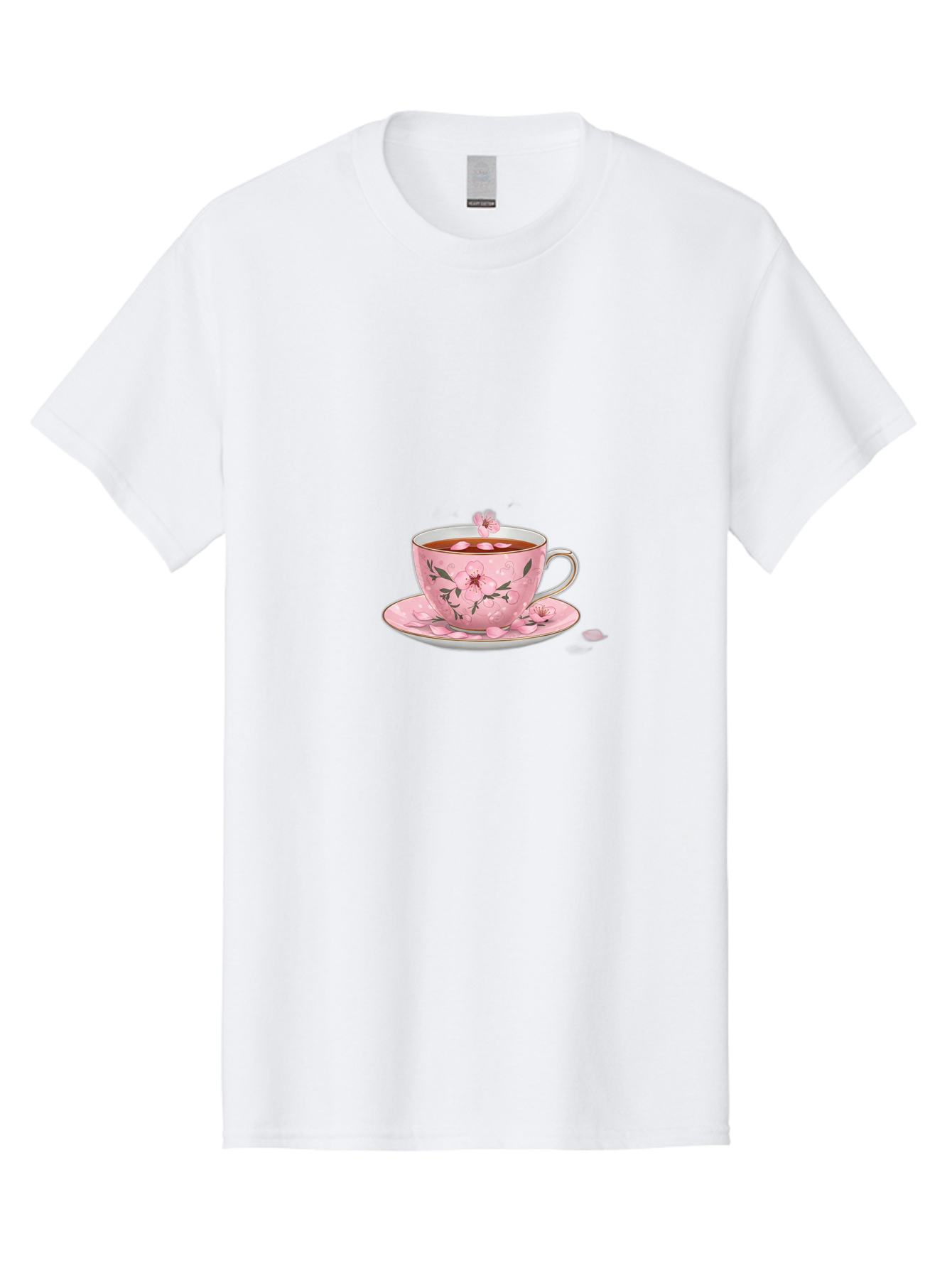 Floral-Tea-Cup Men'S Graphic Tee, 100% Cotton, Comfortable Casual Summer Wear, Machine Washable, Vintage Camera, Old Camera, Antique Camera, Black Camera, Classic Photography, Photography Equipment, Nostalgic Device, Film Camera, Camera Art Bai001