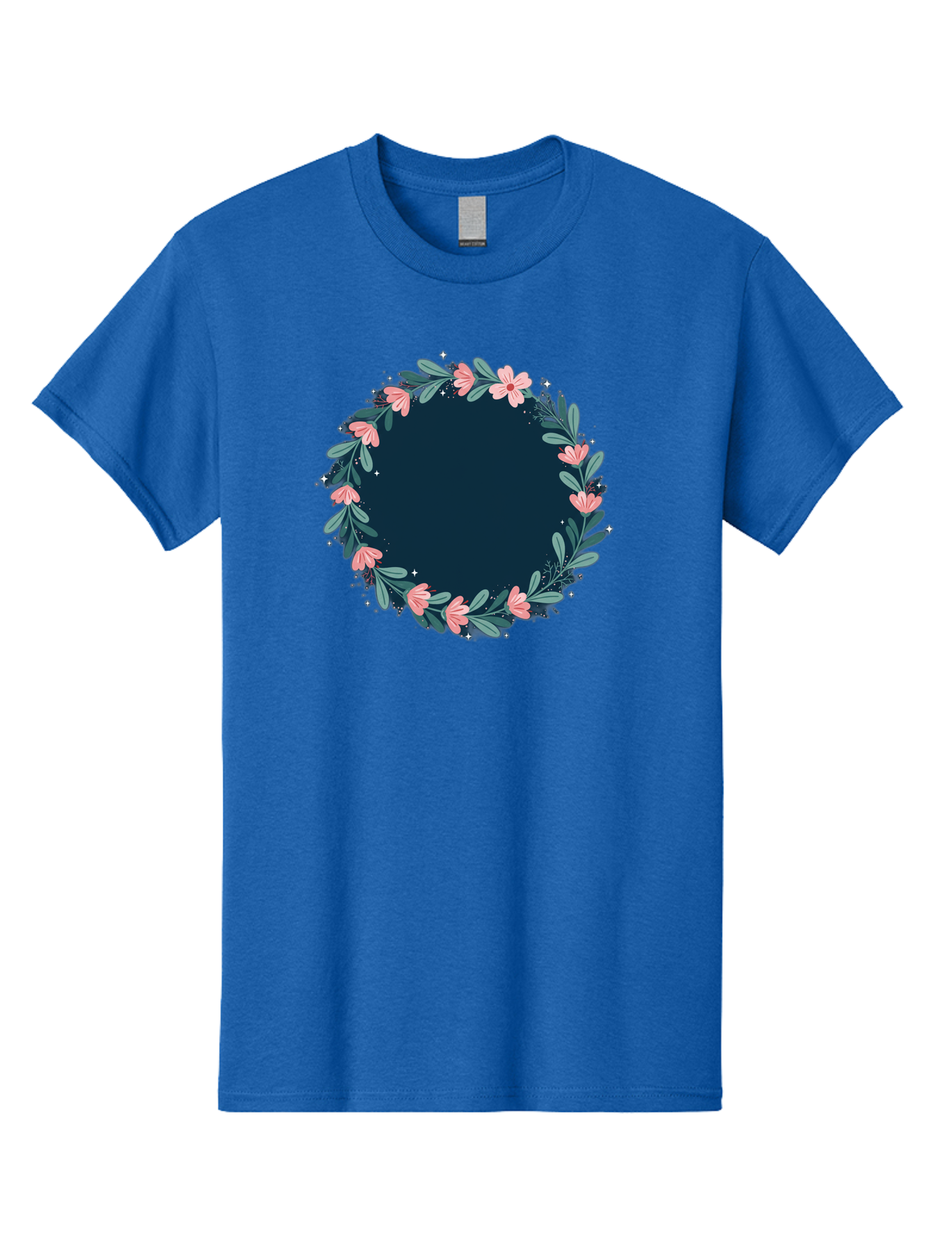 Floral-Wreath-1 Men'S Graphic Tee, 100% Cotton, Comfortable Casual Summer Wear, Machine Washable, Vintage Camera, Old Camera, Antique Camera, Black Camera, Classic Photography, Photography Equipment, Nostalgic Device, Film Camera, Camera Art Bai002